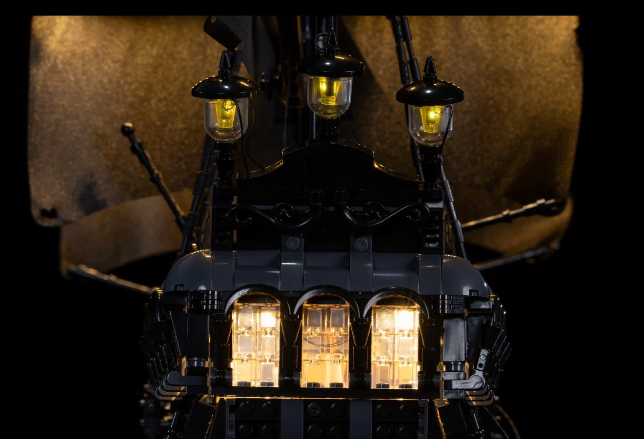 Captain Jack Sparrow's Pirate Ship 10365 Custom Lighting Kit for LEGO® Set - Image 6
