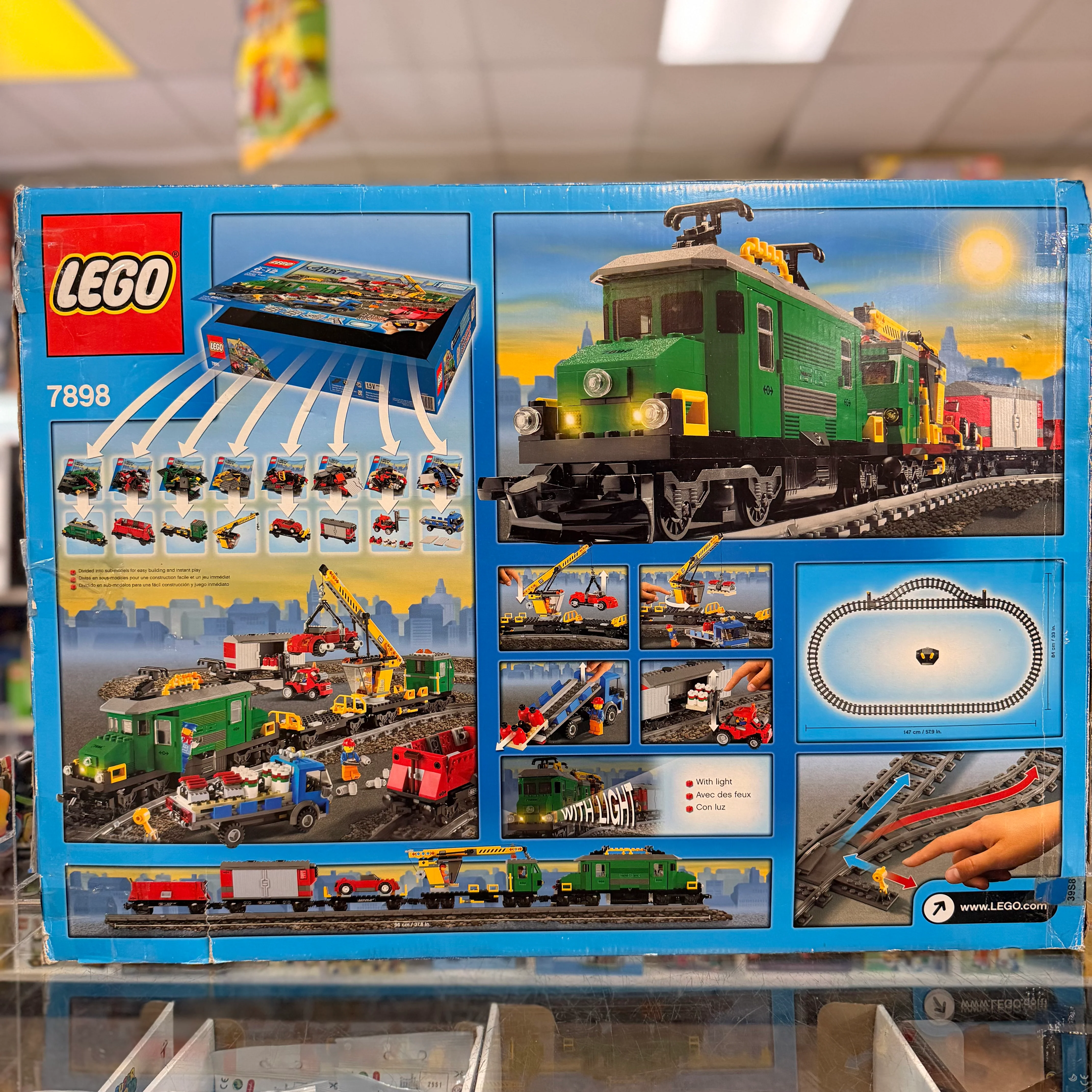 Cargo Train Deluxe, 7898 - LEGO® City Set - Image 2