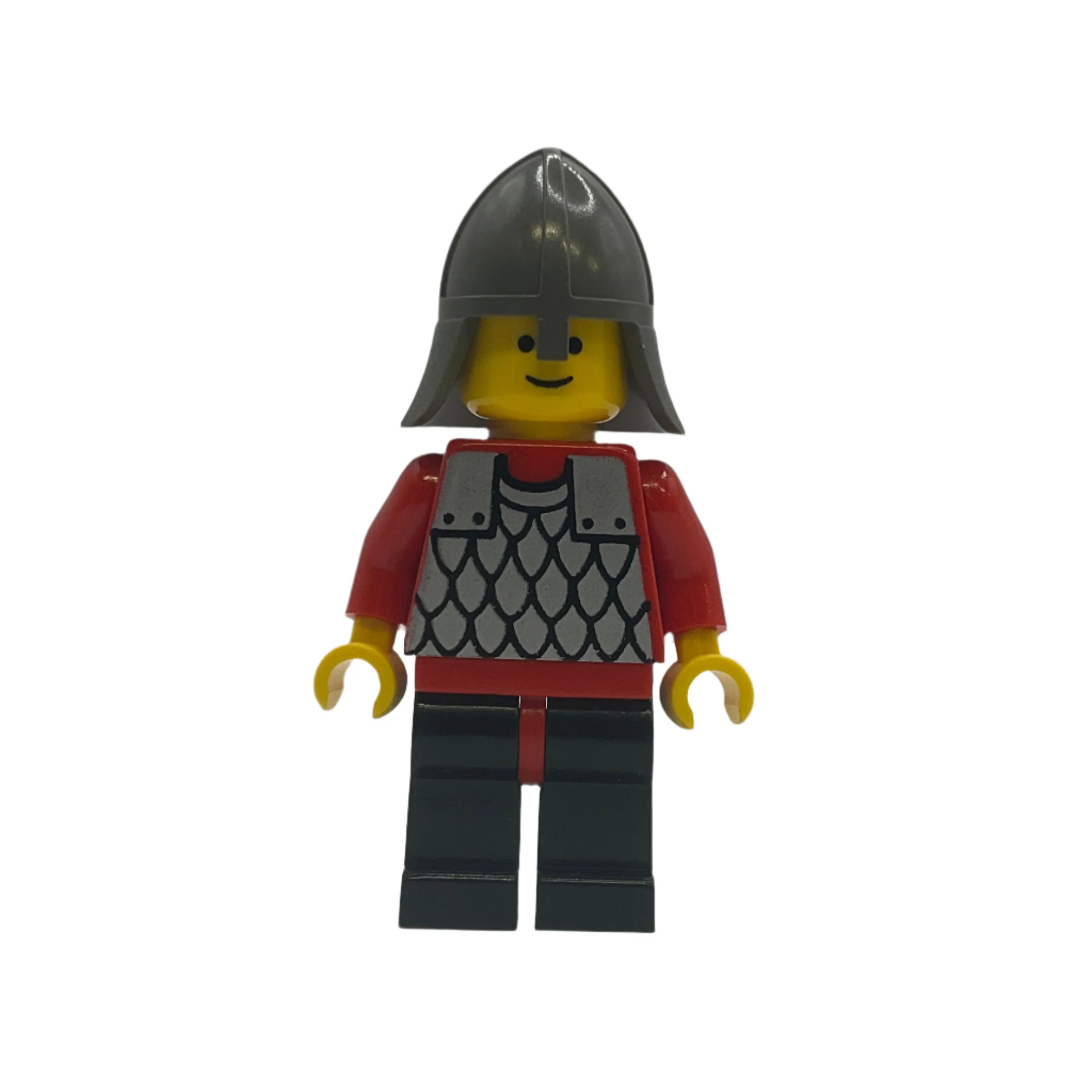 Castle- Scale Mail, Red with Red Arms, Cas148