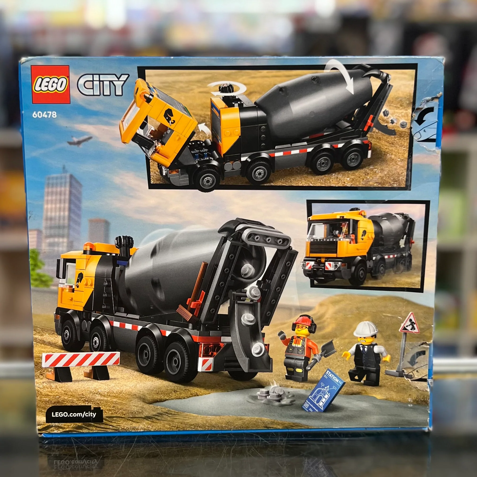 Cement Mixer, 60478 - LEGO® City set - Image 2