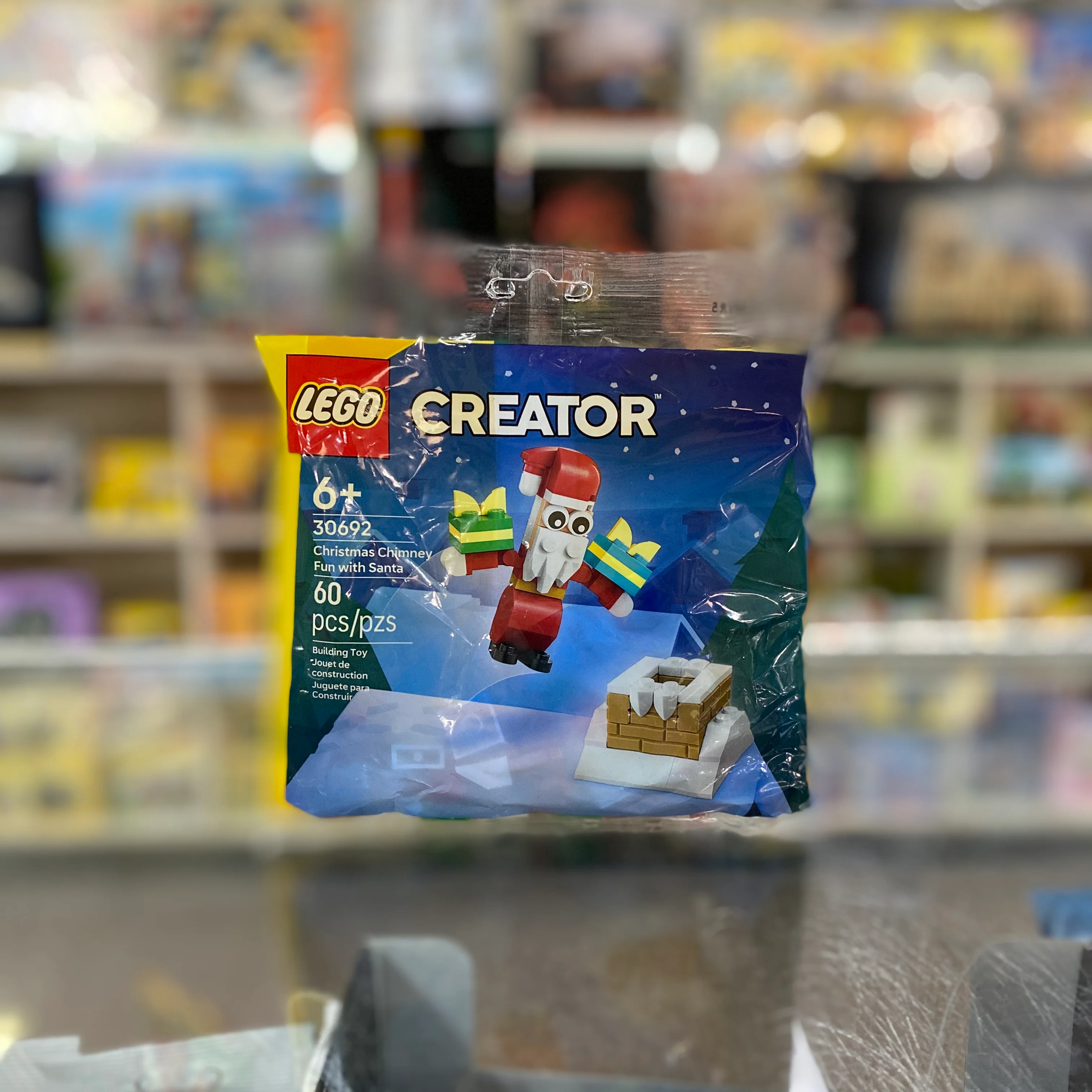 Christmas Chimney Fun with Santa polybag, 30692 - LEGO® Creator Set