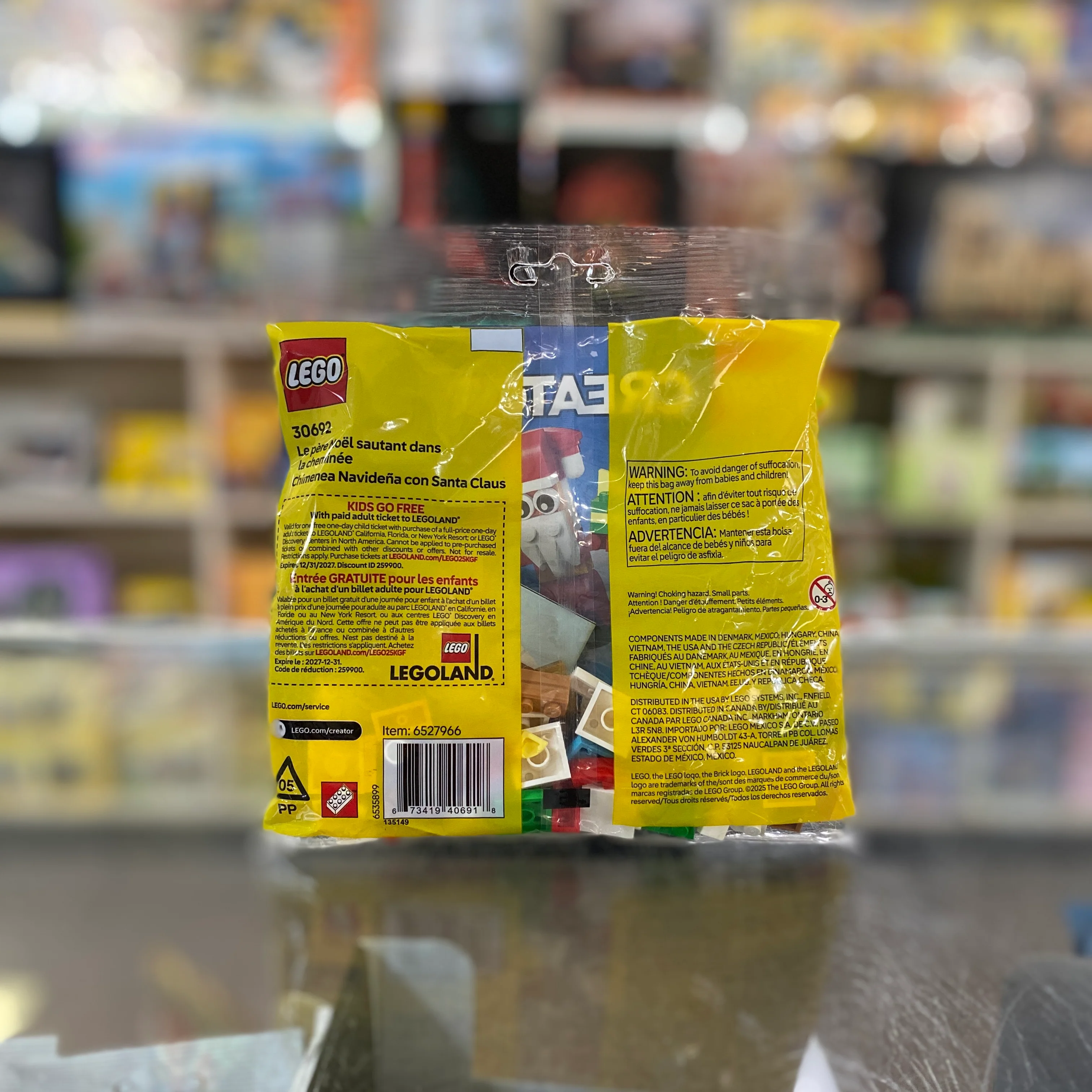 Christmas Chimney Fun with Santa polybag, 30692 - LEGO® Creator Set - Image 2