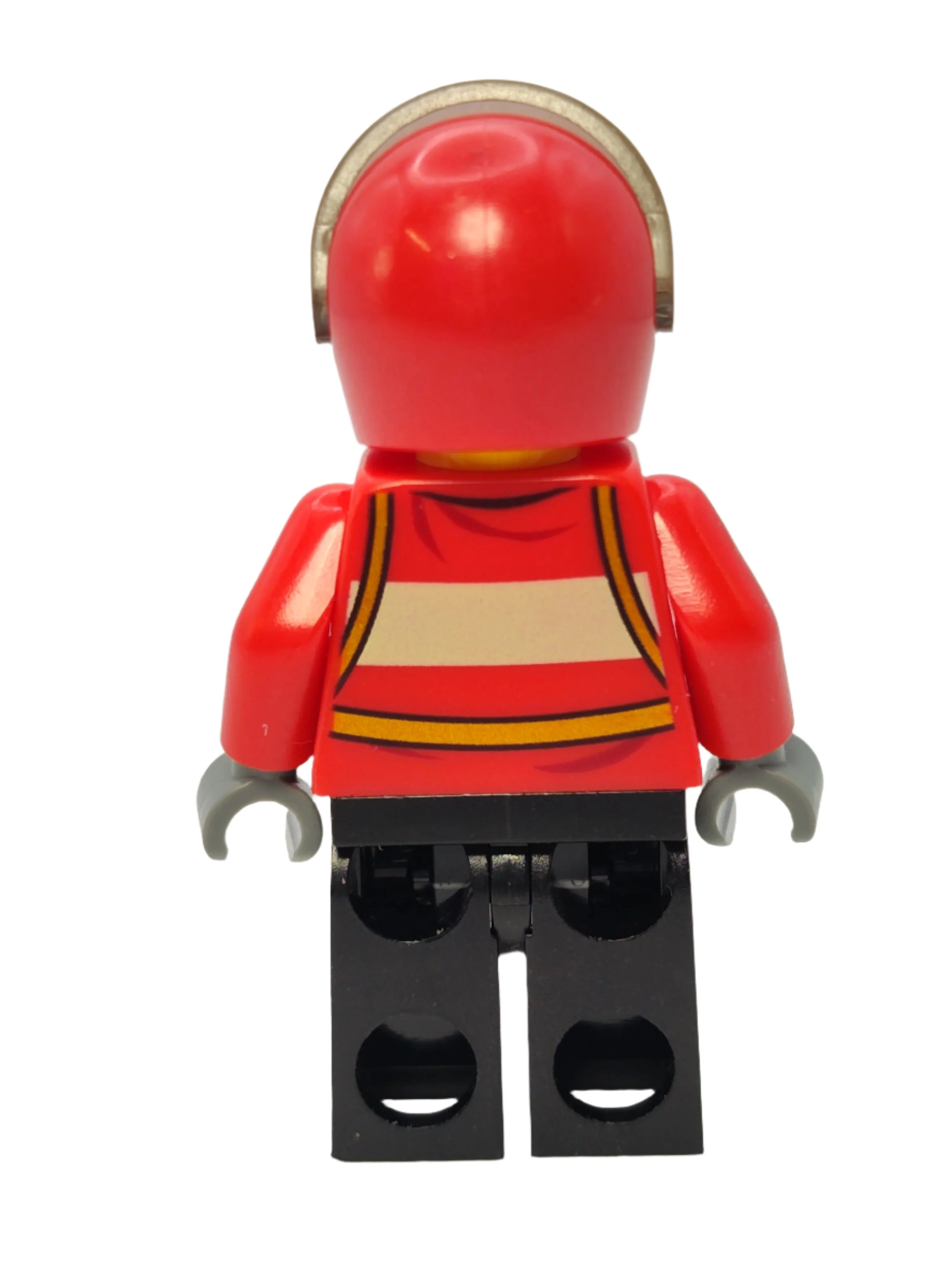 City Pilot Male - Red Fire Suit with Carabiner, cty0678 - Image 2
