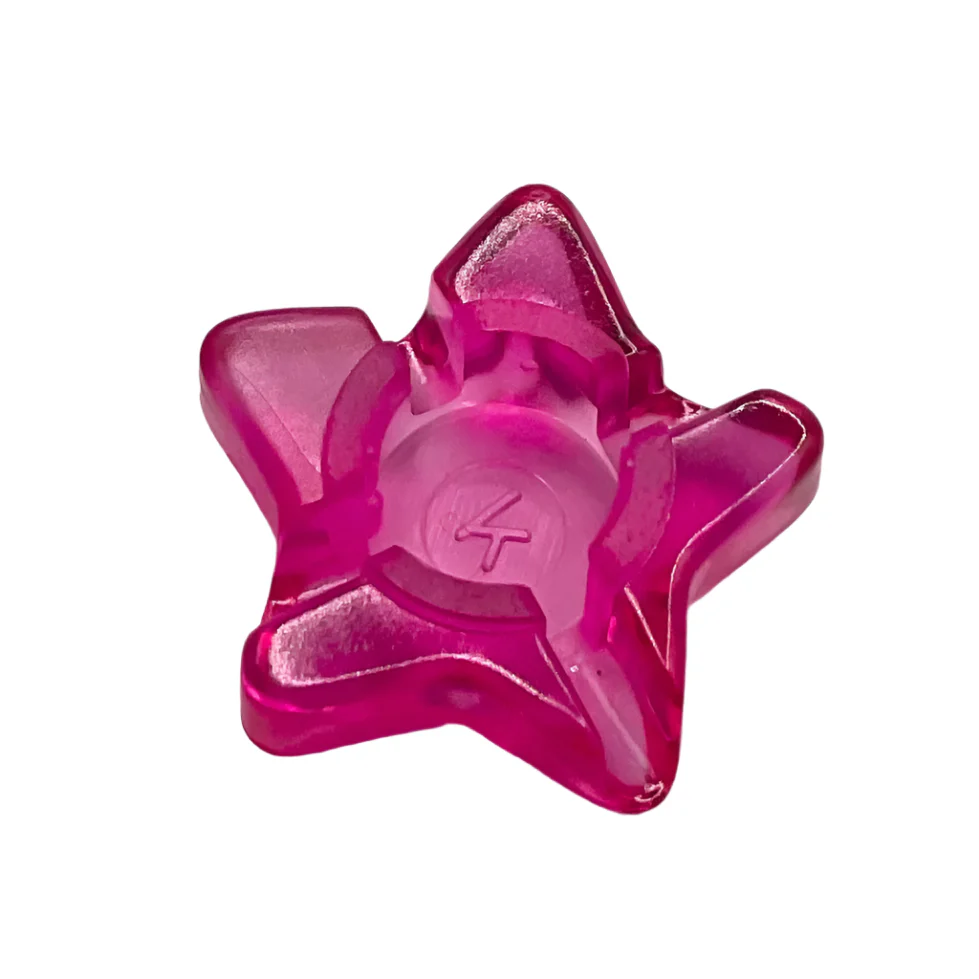 Clikits, Icon Star 2 x 2 Small with Hole, Part# 46286 - Image 2