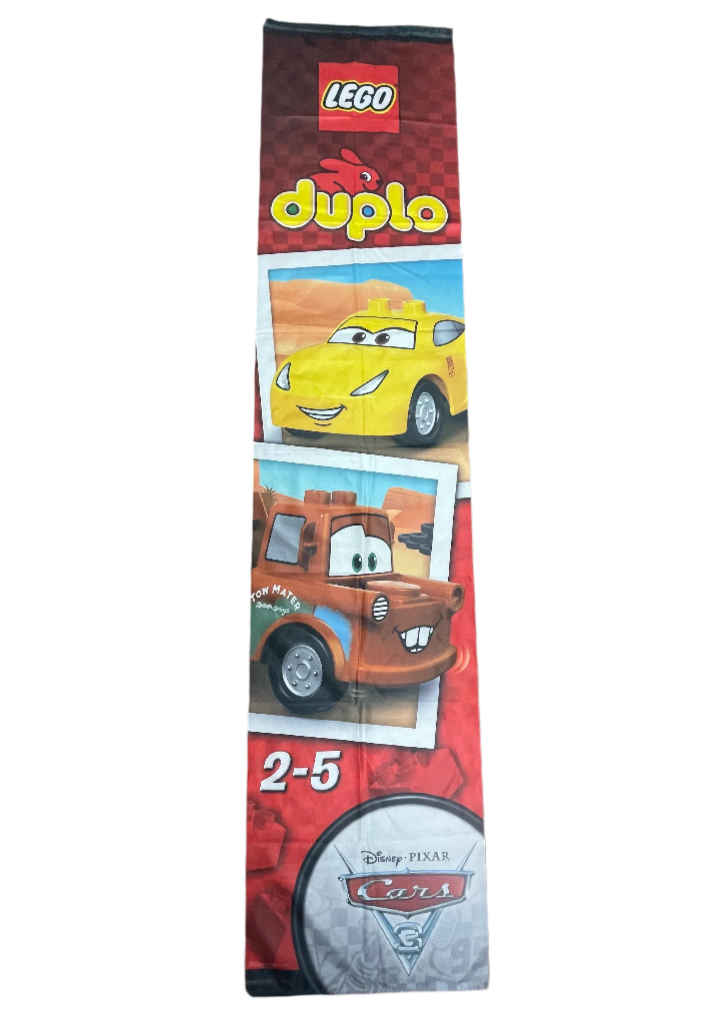 Cloth Banner - Duplo Cars 3
