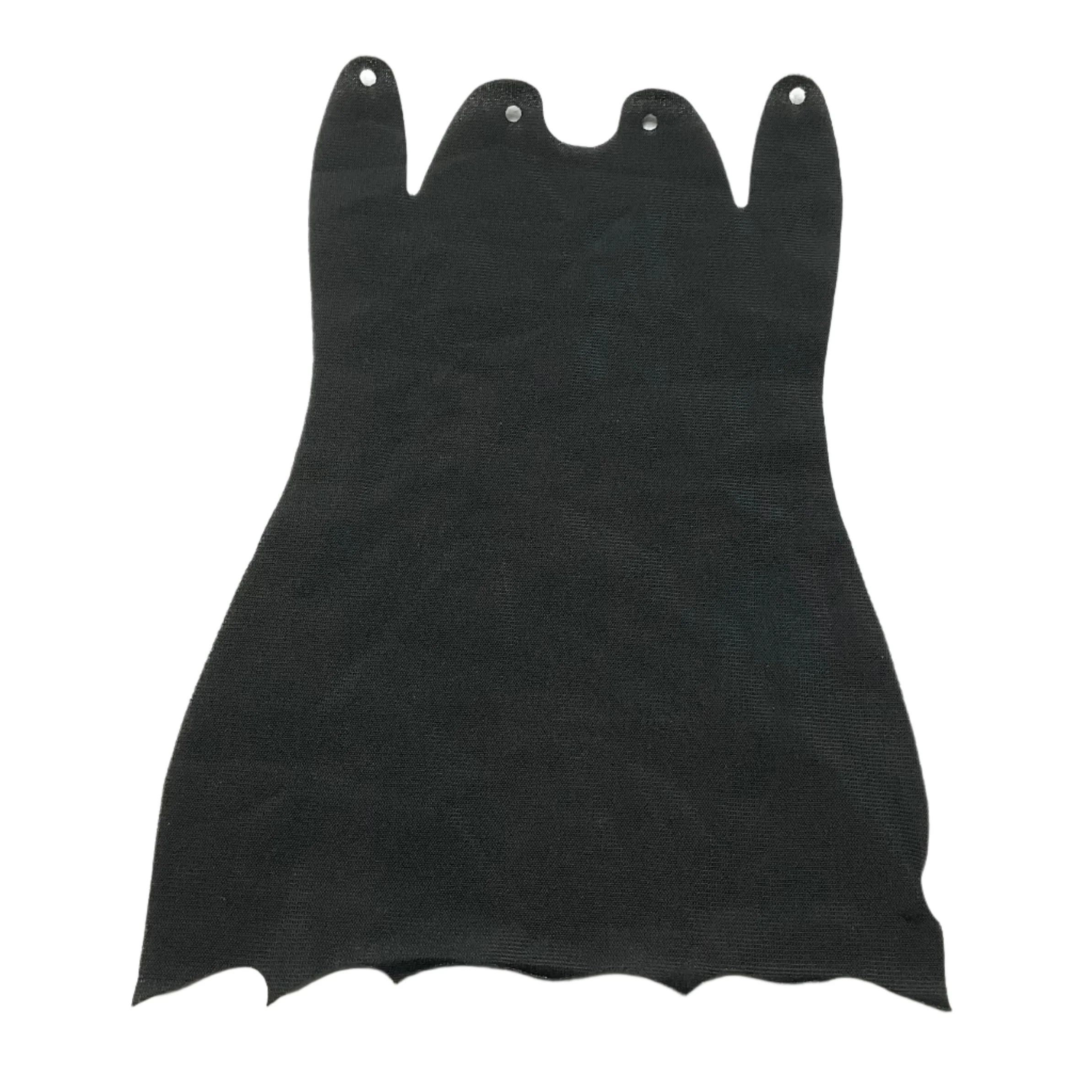 Cloth Cape, Large Figure 7 Scalloped Points and 4 Holes (Batman), Part# 103747 - Image 2