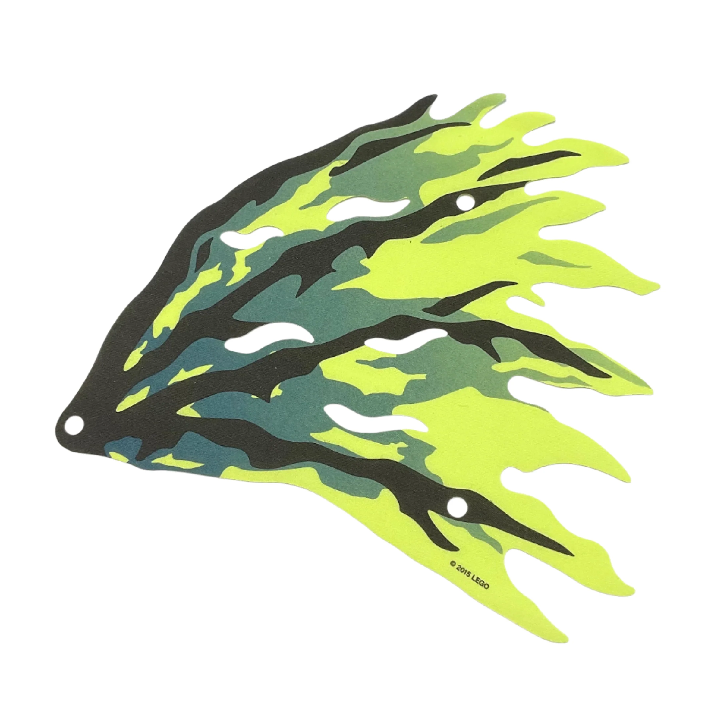 Cloth Wing Dragon Right with Black and Dark Blue Streaks Pattern, Part# 21747