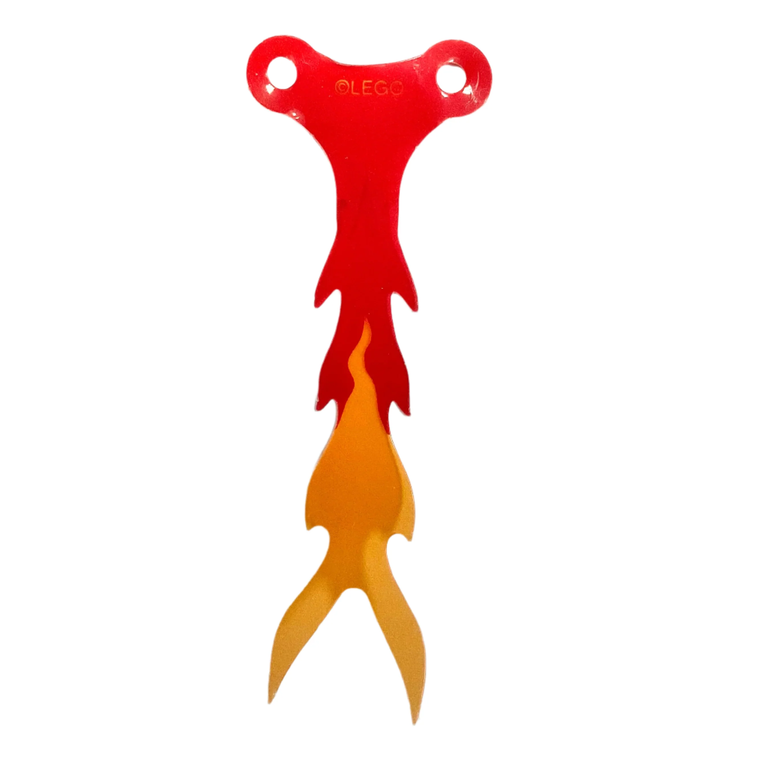 Cobra Tongue with Red, Trans-Orange, and Trans-Red Flames Pattern, Part# 70674pls01b