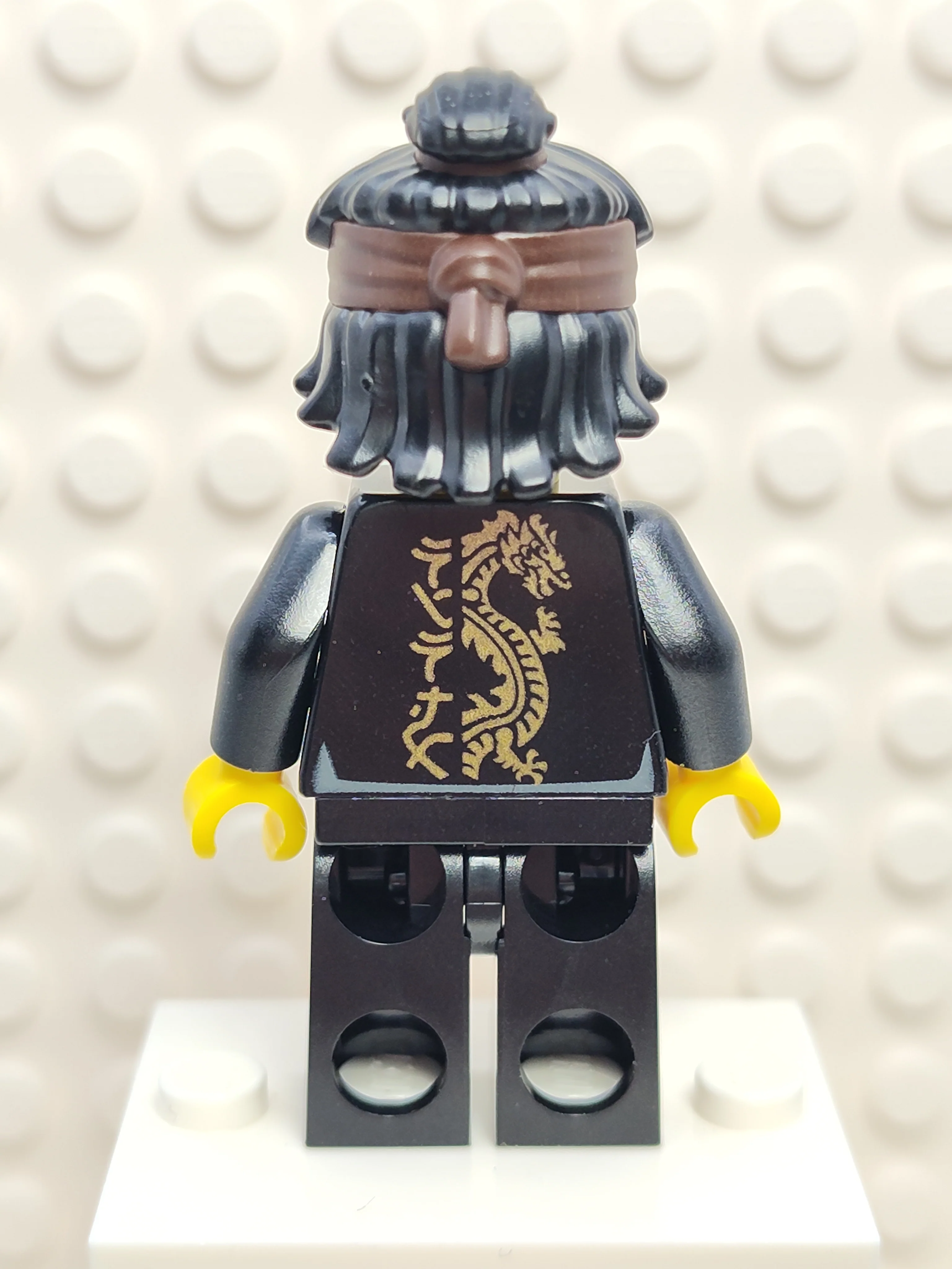 Cole - Top Knot, njo0447 - LEGO® Ninjago Minifigure - Image 3