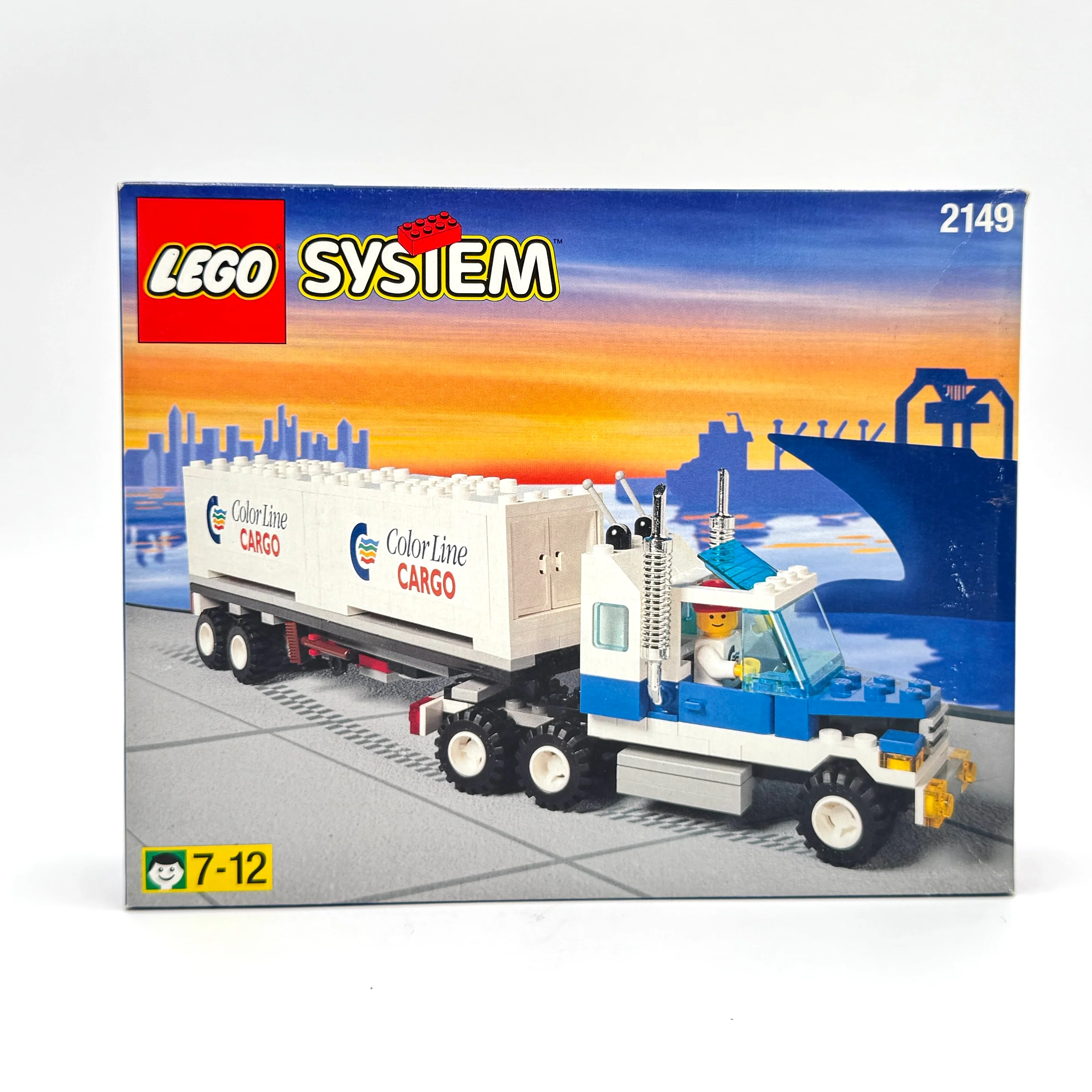 Color Line Container Lorry, 2149 - LEGO® Town Set