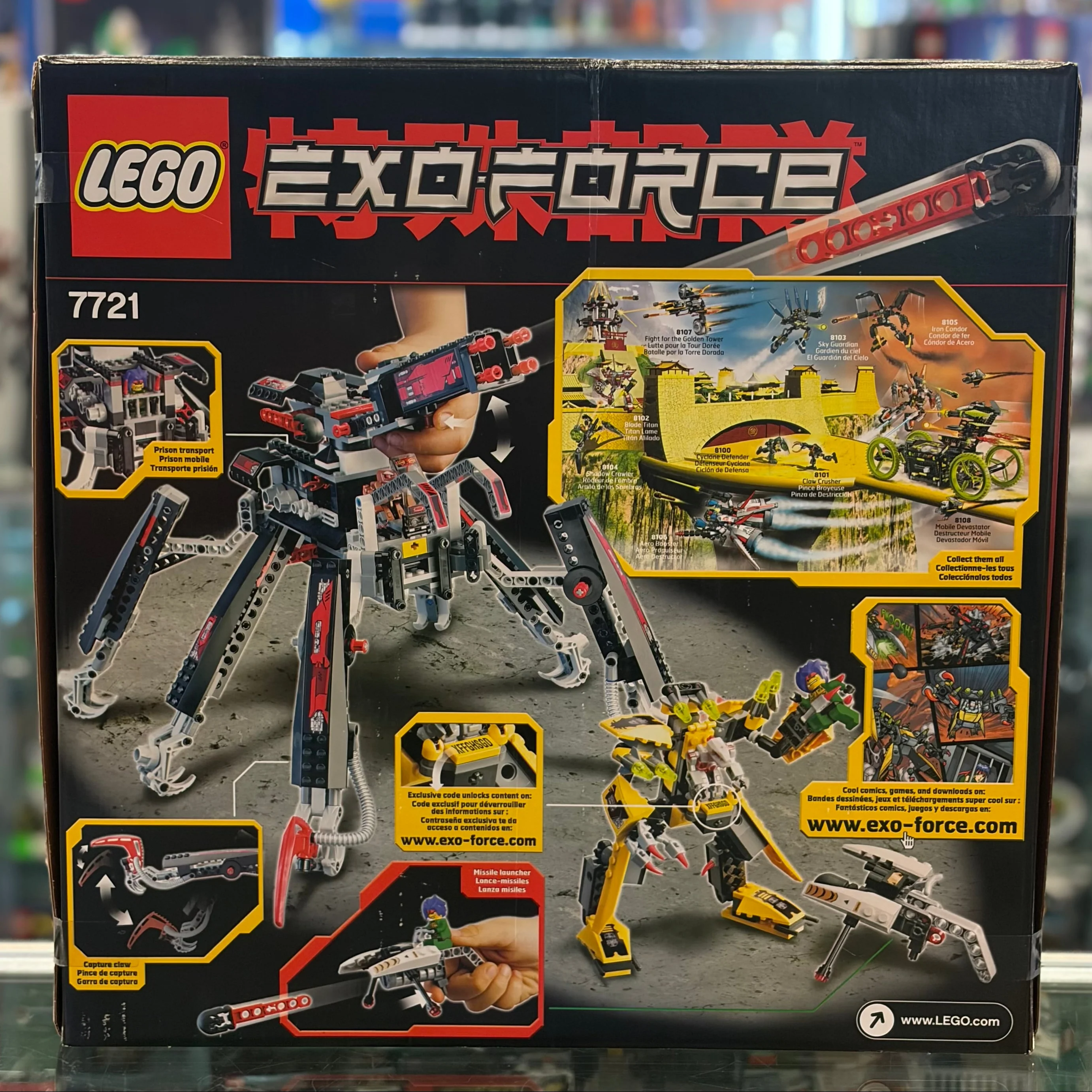 Combat Crawler X2, 7721 - LEGO® Exo-Force Set - Image 2