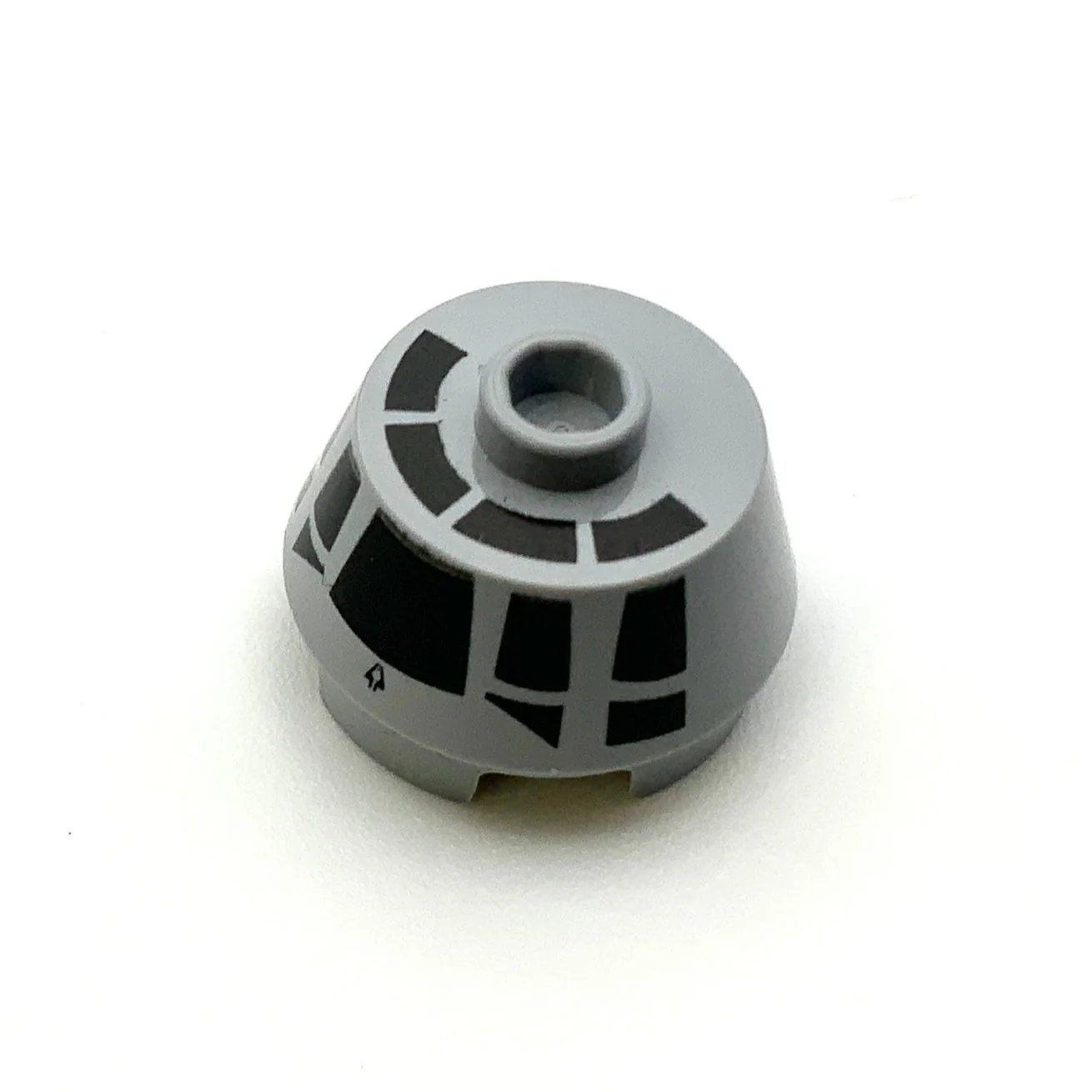 Cone 2x2 Truncated with Black Millennium Falcon Cockpit Pattern, Part# 98100pb05