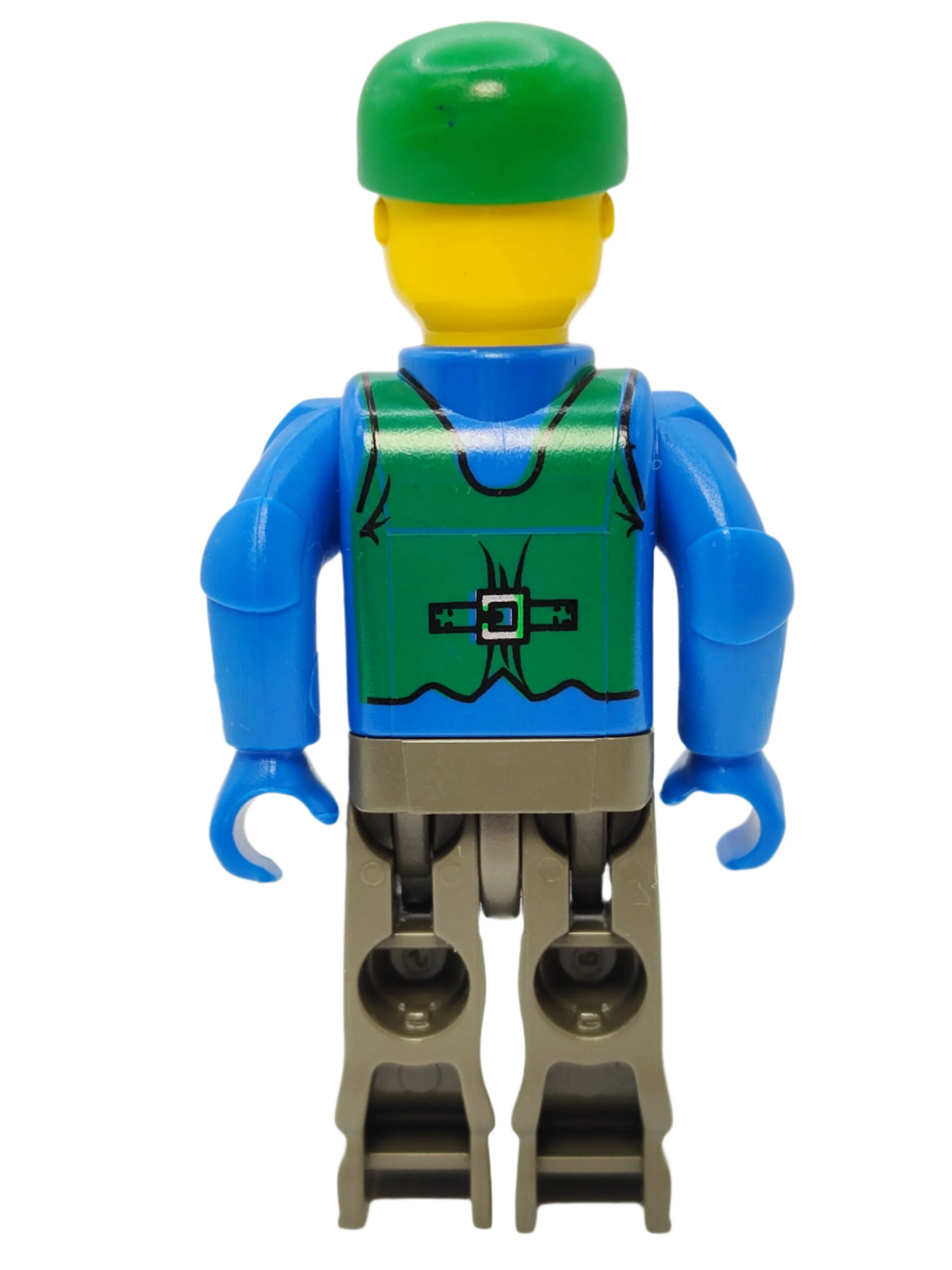 Construction Worker - Cap with the Word 'Brick' and Moustache, 4j003a - Image 3