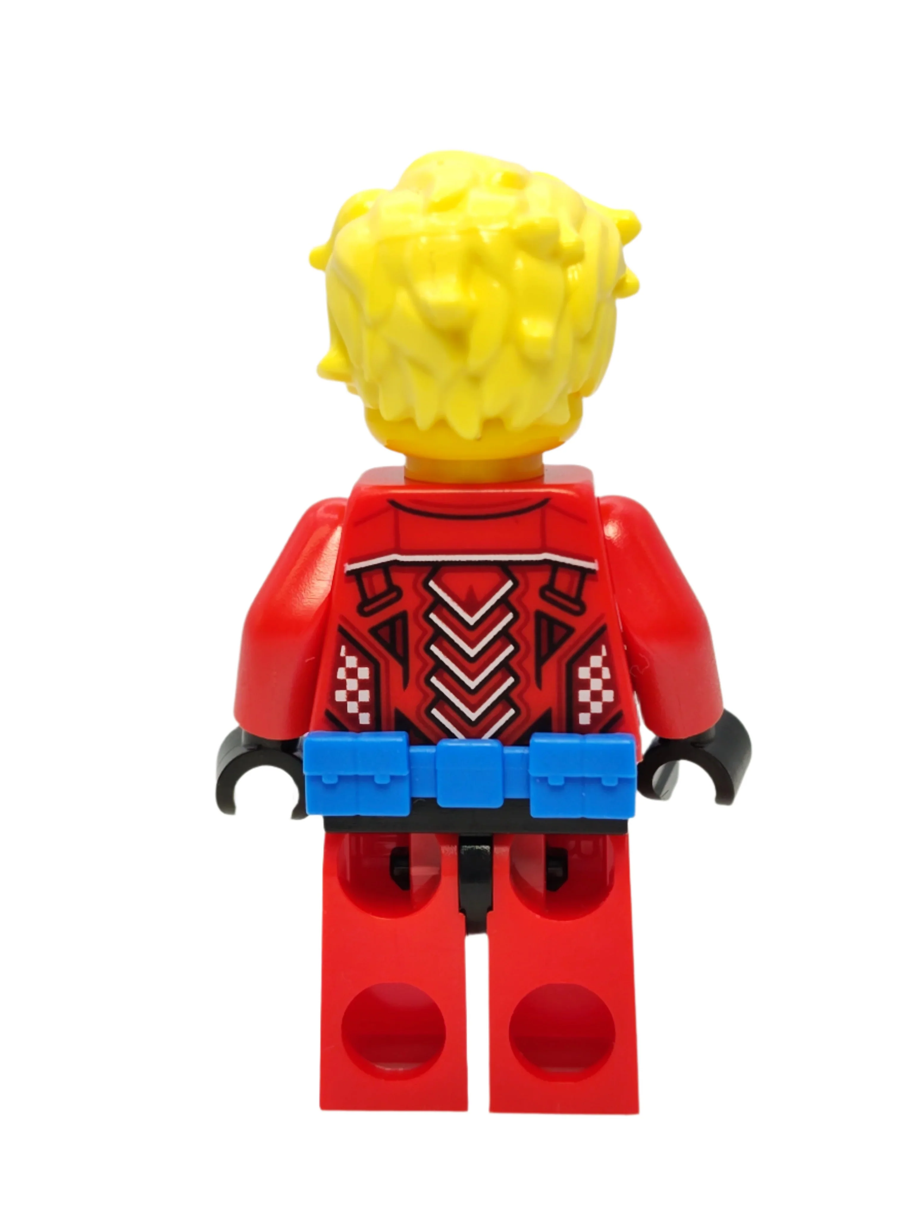 Cooper - Red Racing Suit and Blue Utility Belt, drm027 - LEGO® DREAMZzz Minifigure - Image 3