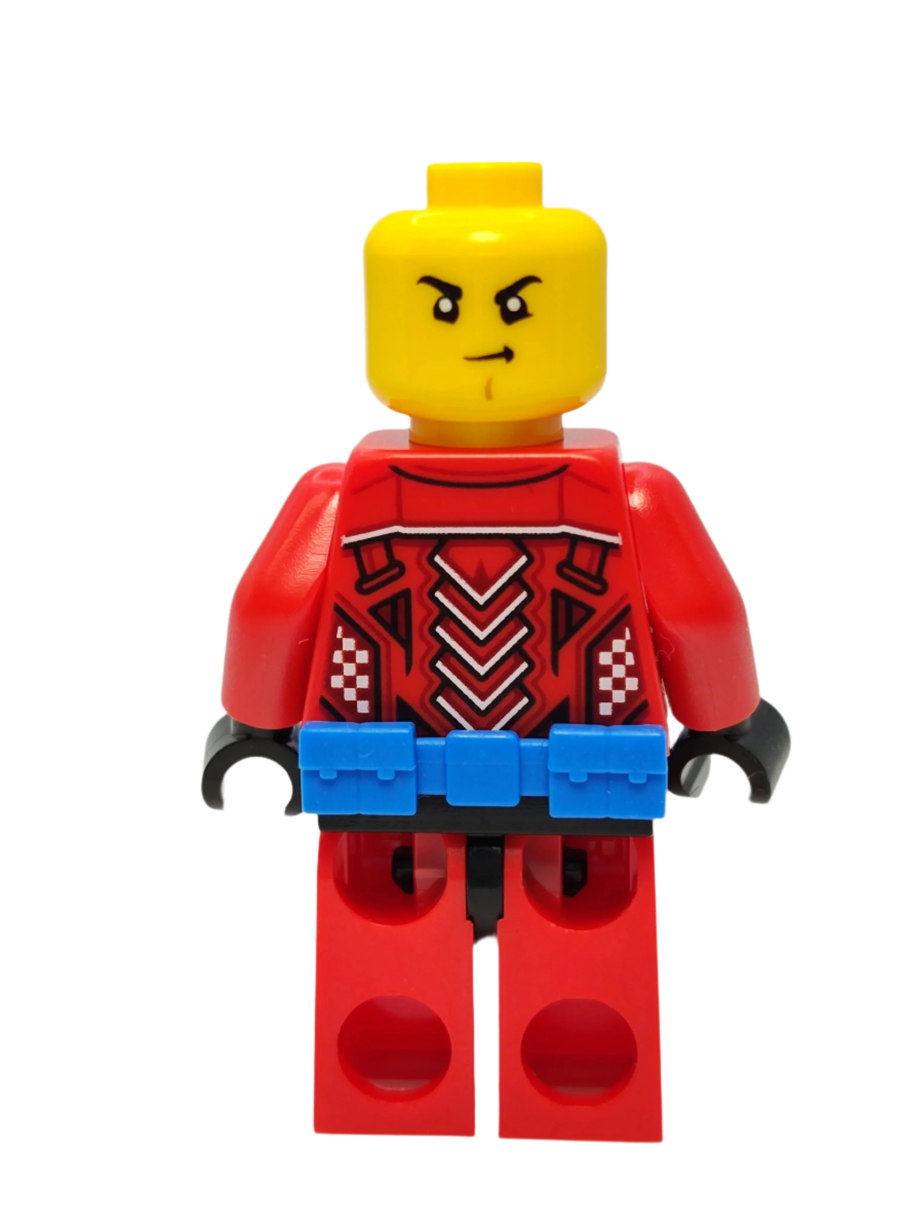 Cooper - Red Racing Suit and Blue Utility Belt, drm027 - LEGO® DREAMZzz Minifigure - Image 4