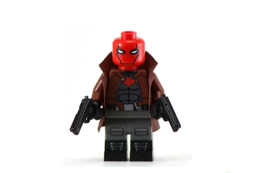 CRIMSON HOOD DC Custom Printed Lego Minifigure!