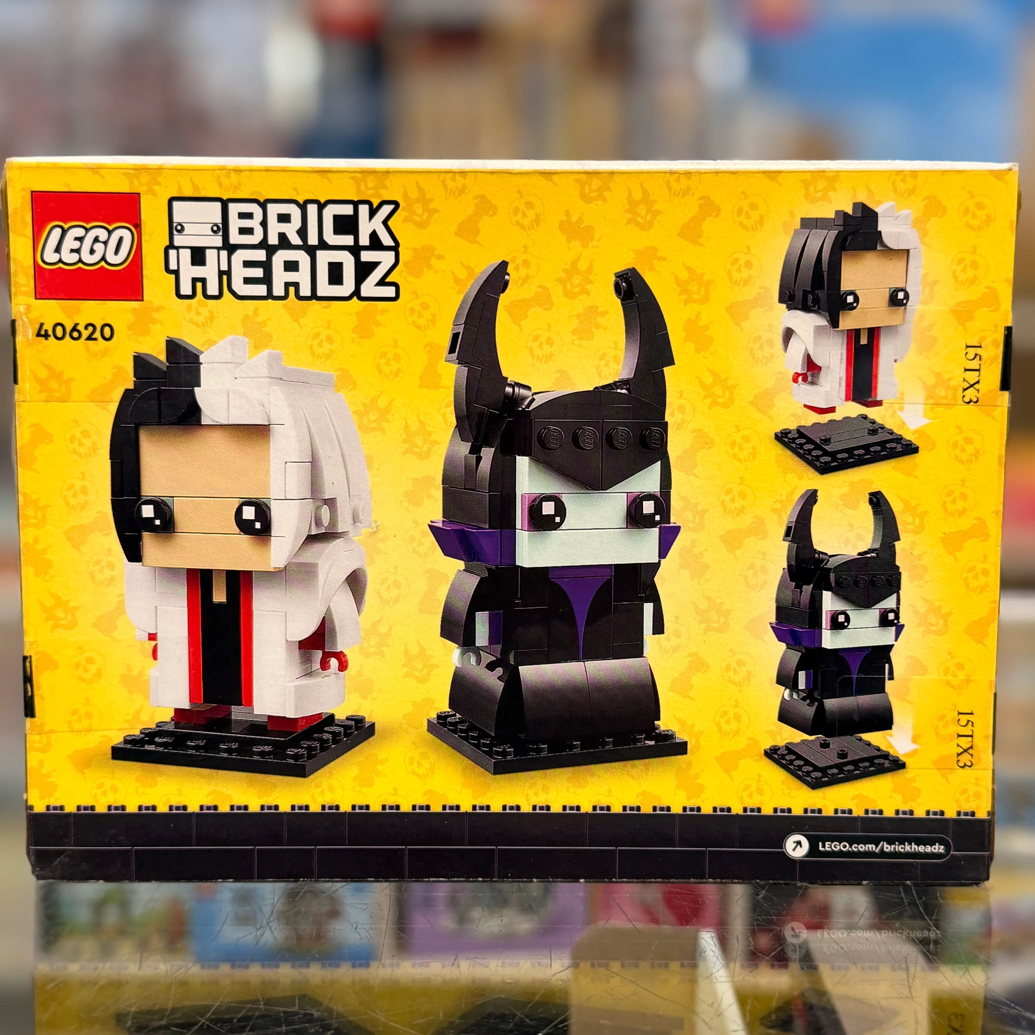 Cruella & Maleficent - 40620 - LEGO® Disney BrickHeadz Set - Image 2