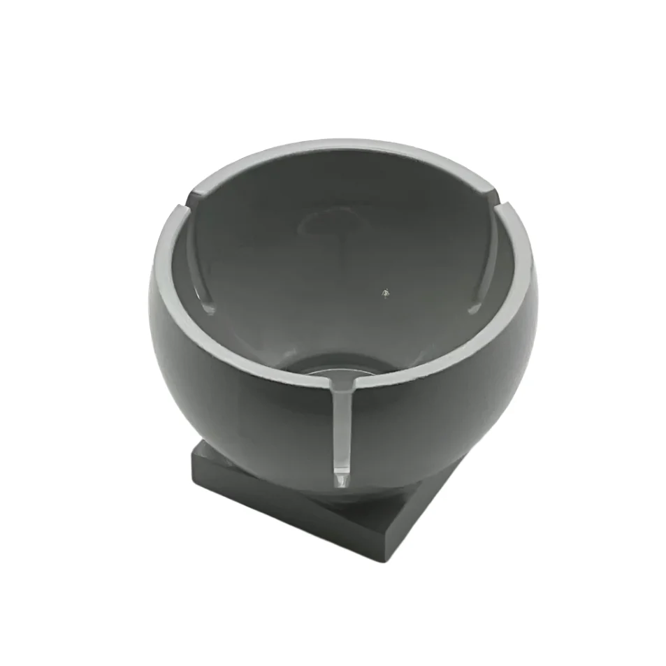Cylinder Hemisphere 3x3 Ball Turret Socket with 2x2 Base, Part# 44358 - Image 2
