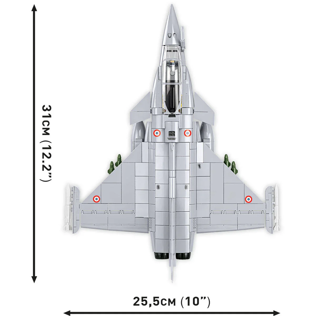 Dassault Rafale C Fighter Jet: COBI Set #5901 - Image 6