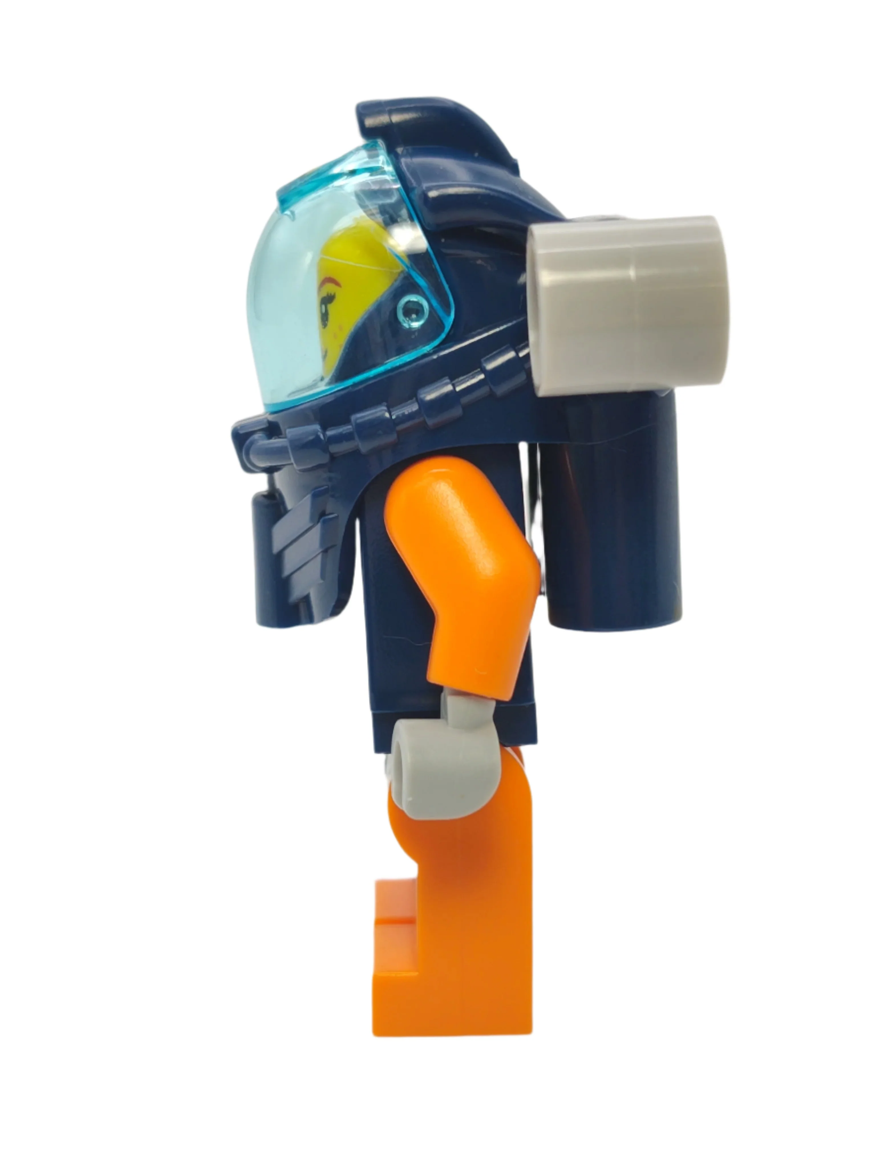 Deep Sea Diver - Dark Blue Helmet with Smirk / Left Eye Squinted, cty1169 - Image 2
