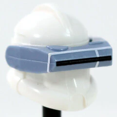 Detail White Print Sand Blue Macrobinoculars- CAC
