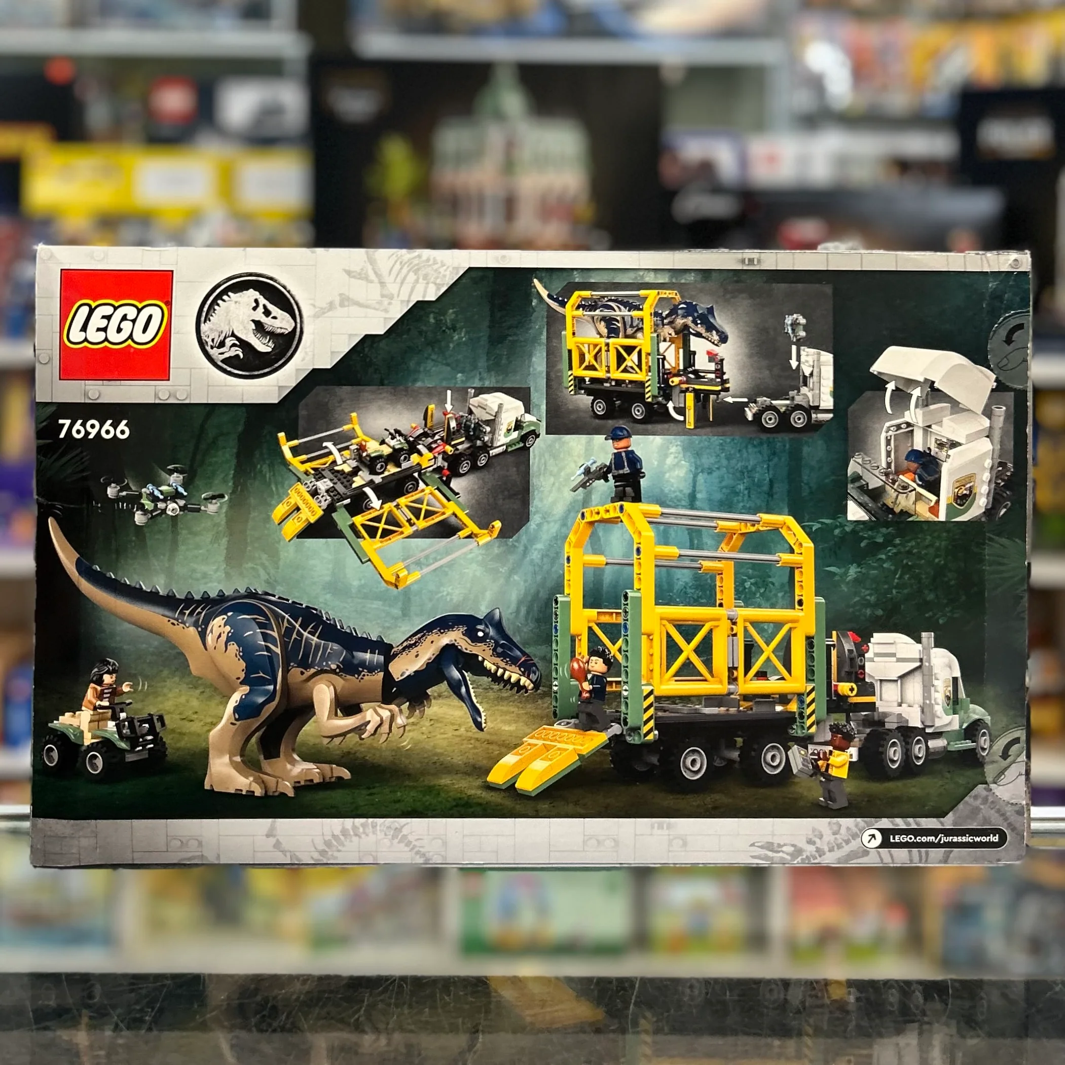Dinosaur Missions: Allosaurus Transport Truck, 76966 - Image 2
