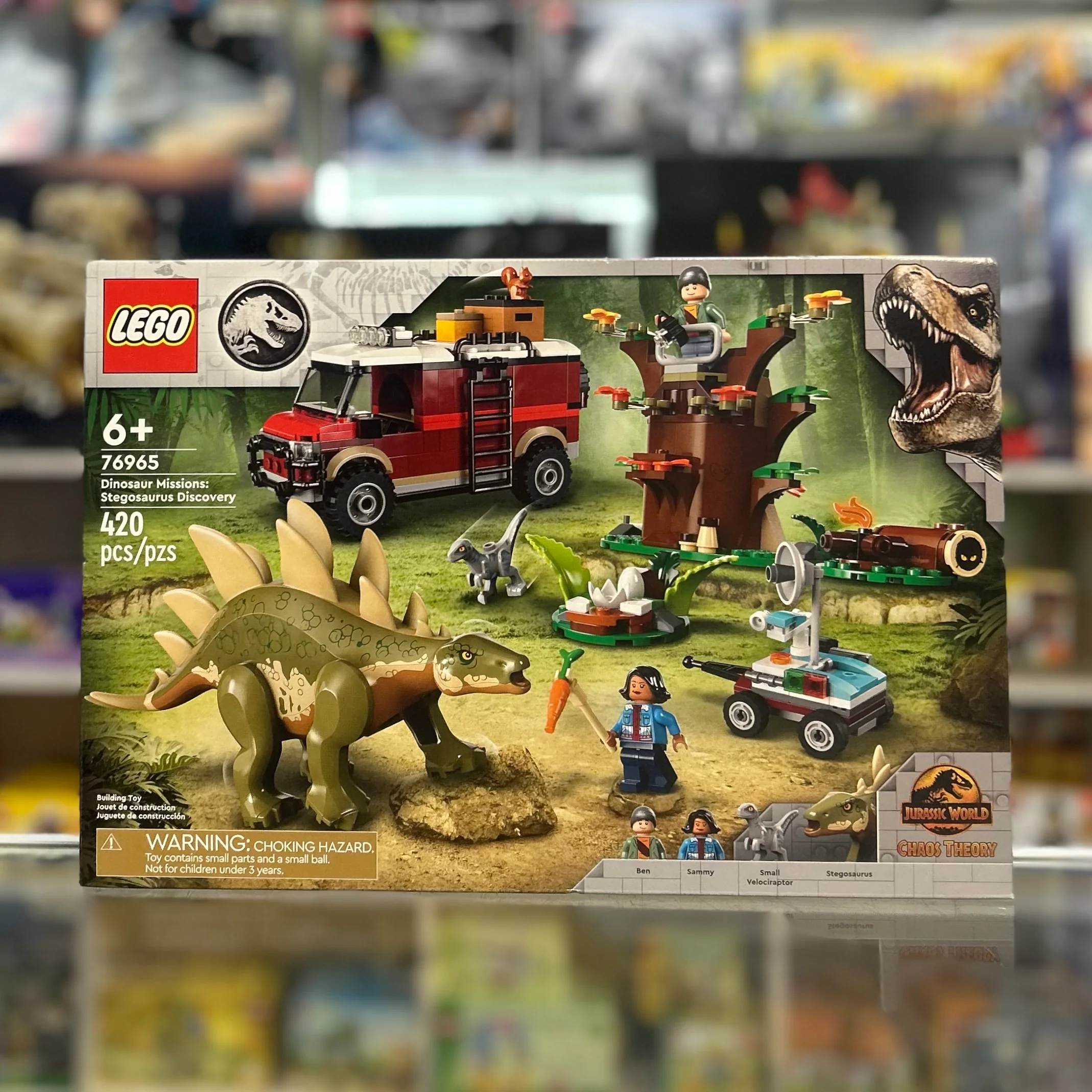 Dinosaur Missions: Stegosaurus Discovery, 76965 - LEGO® Jurassic World Set