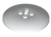 Dish 6x6 Inverted with Solid Studs, Part# 44375b - Image 7