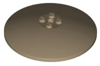 Dish 8x8 Inverted with Solid Studs, Part# 3961 - Image 4