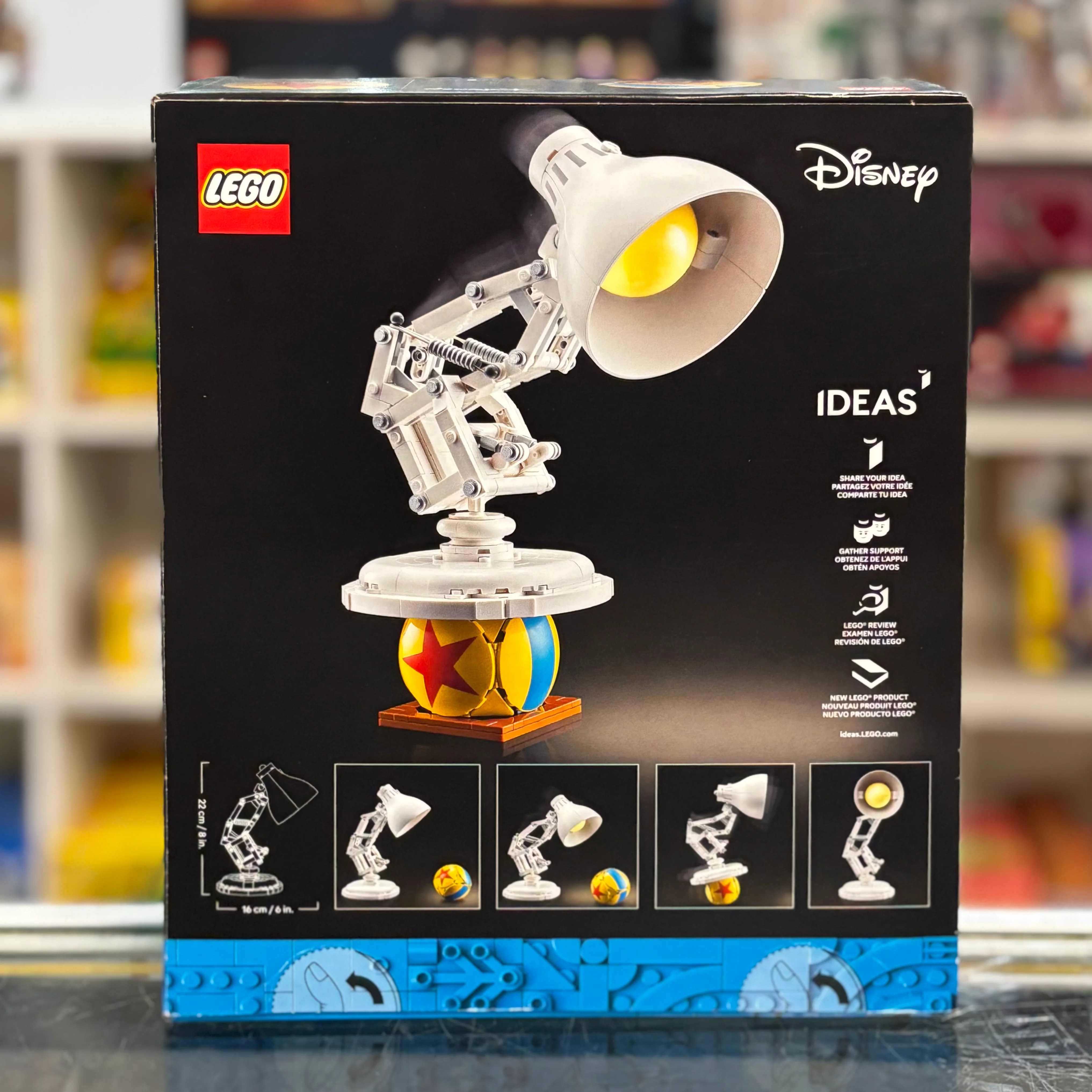 Disney Pixar Luxo Jr., 21357 - LEGO® Ideas Set - Image 2