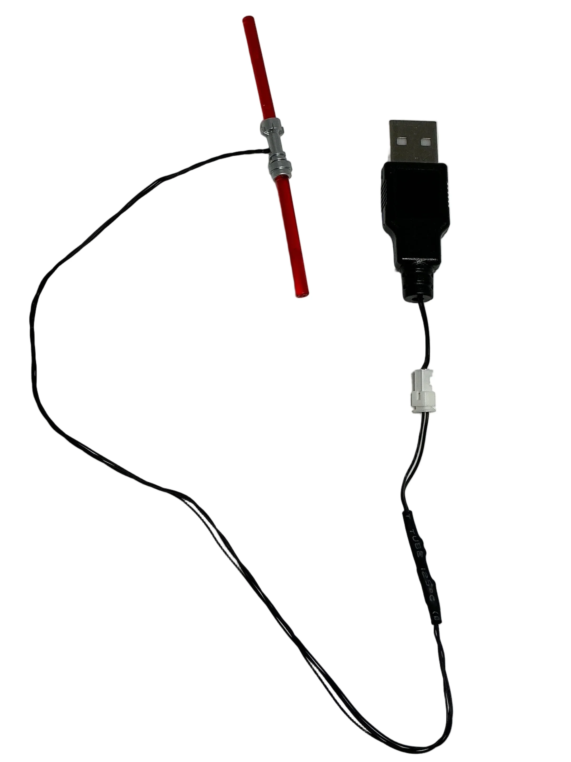 Double Bladed LED Light-Up Lightsaber, USB & DIY System, LSUD - Image 2