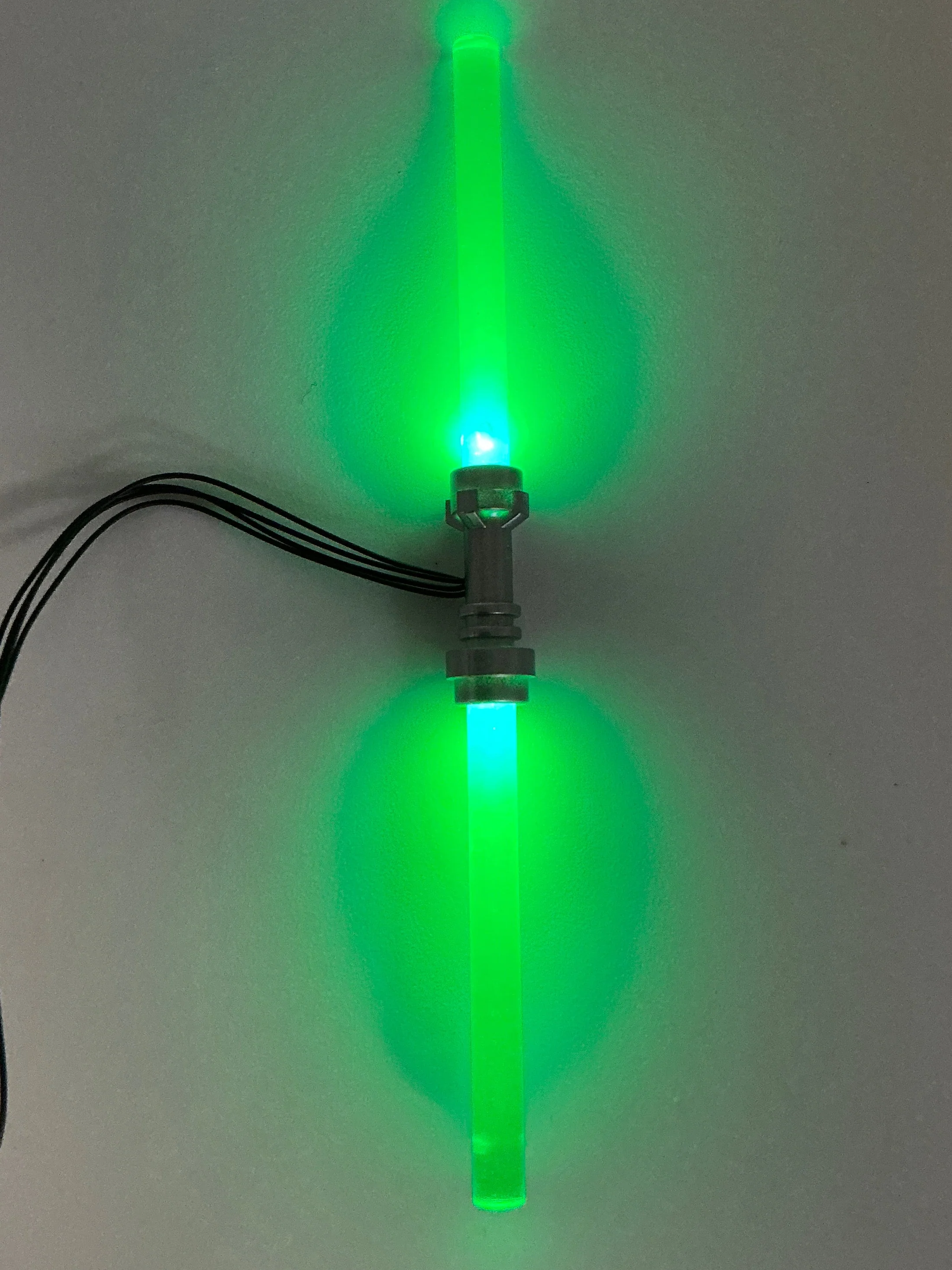 Double Bladed LED Light-Up Lightsaber, USB & DIY System, LSUD - Image 4