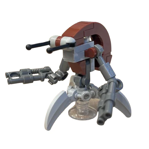 Droideka (Destroyer Droid) - Light Bluish Gray Claws, sw1452, LEGO® Star Wars Minifigure