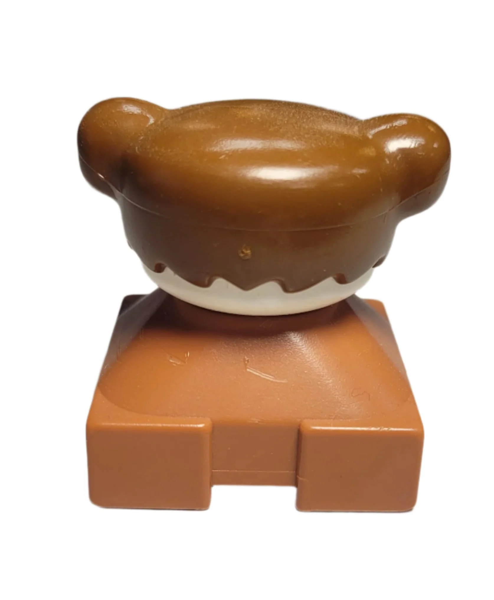 Duplo Figure Brick, Dog Face, 2327pb21 - Image 2