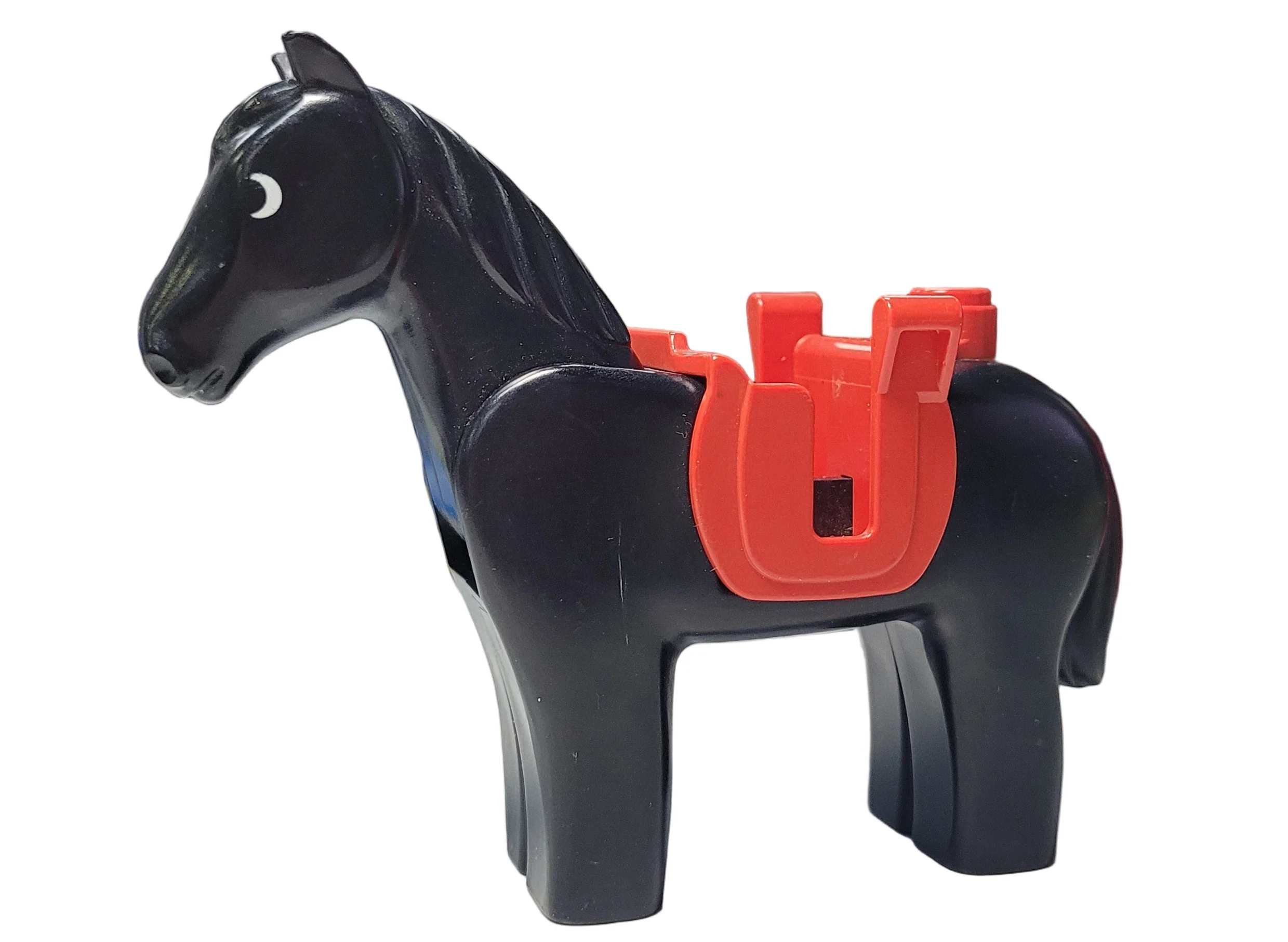 Duplo Horse with Saddle, 2173c01pb01 - Image 2