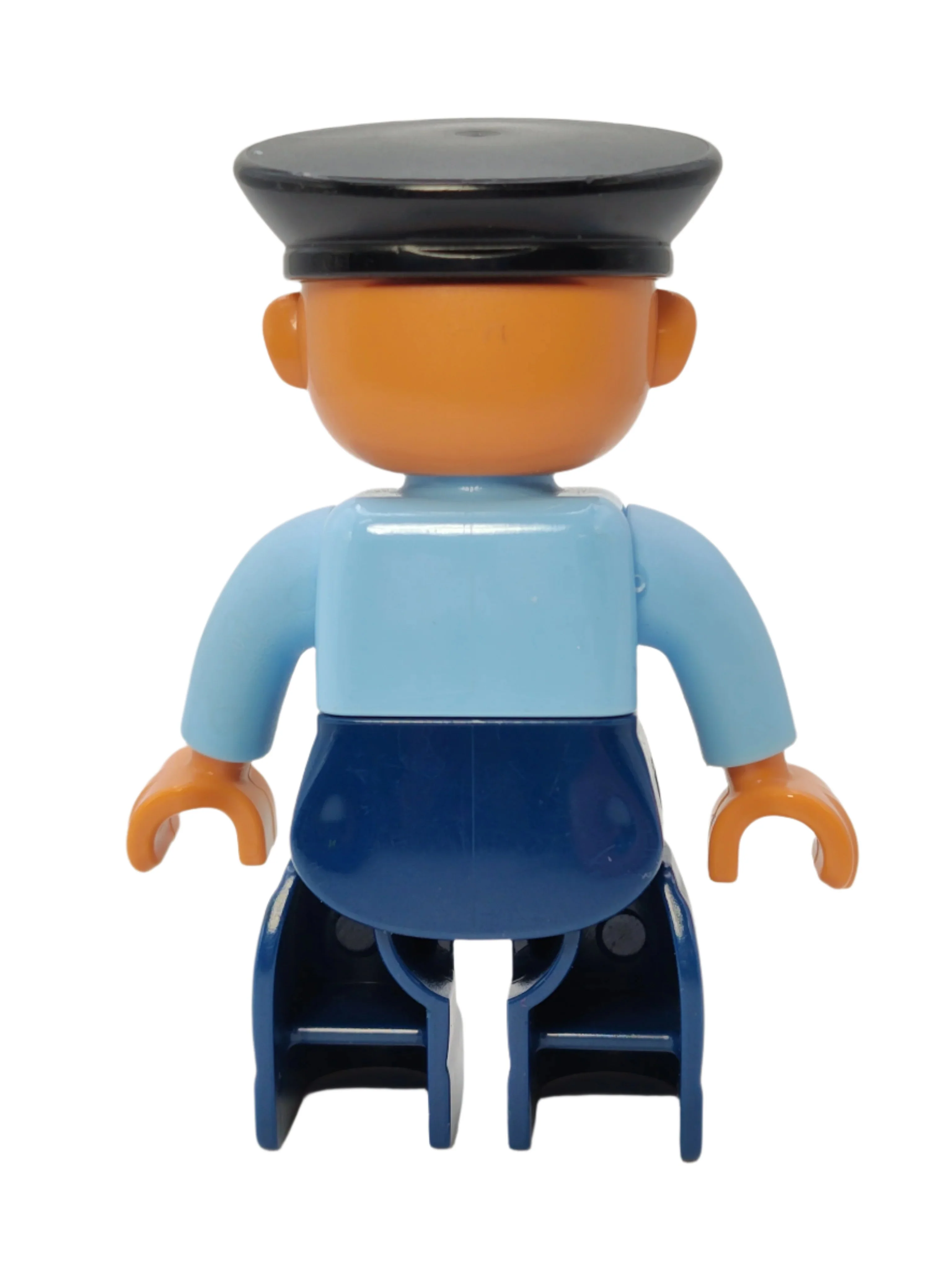 Duplo Male Police - Light Blue Top with Badge and Tie, 47394pb141 - Image 3