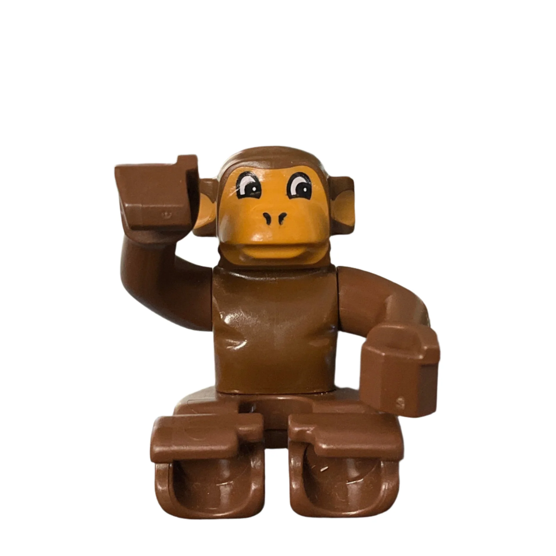 Duplo Monkey with Semicircular Eyes, 2281px1