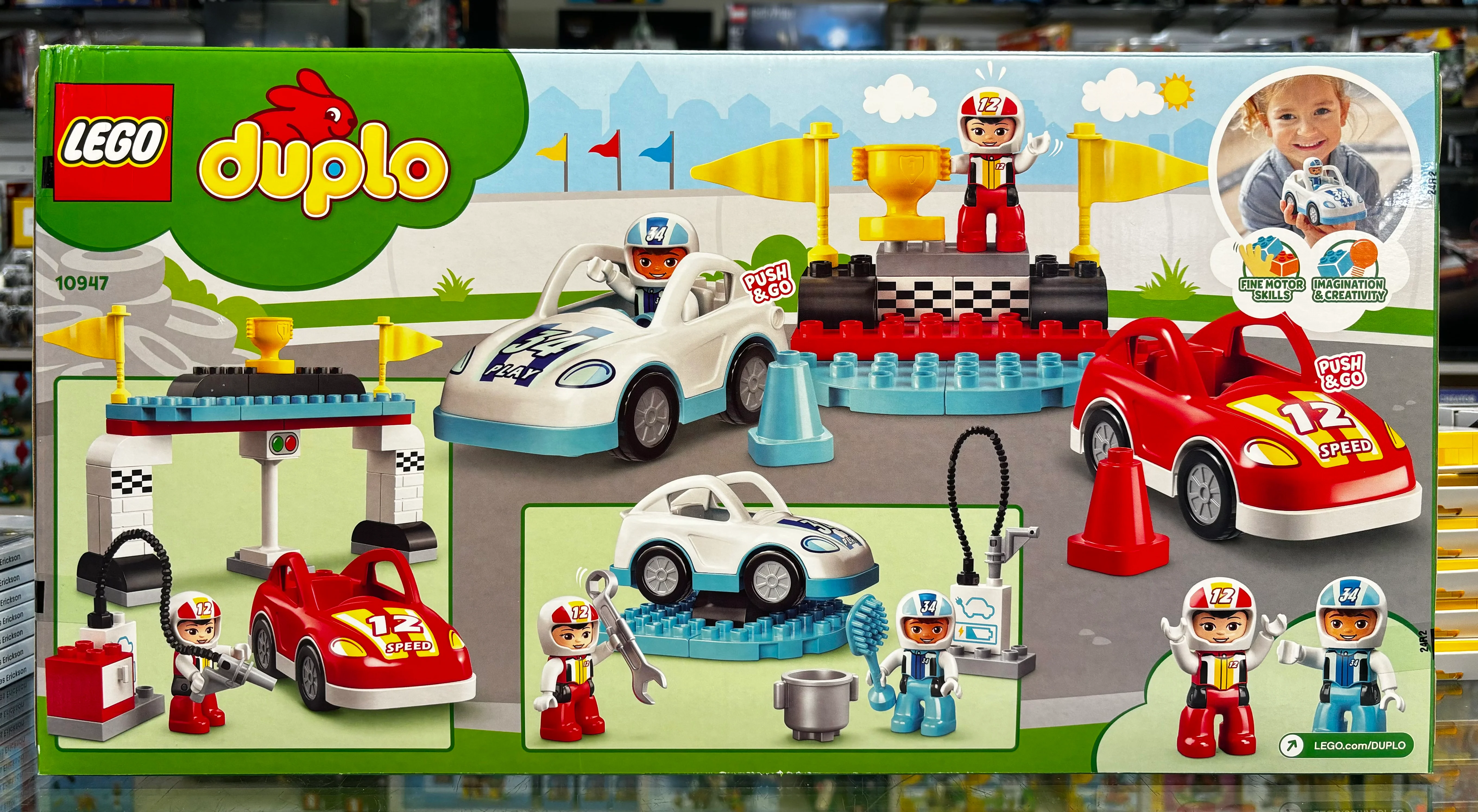 Duplo Race Cars - 10947-1 - Image 2