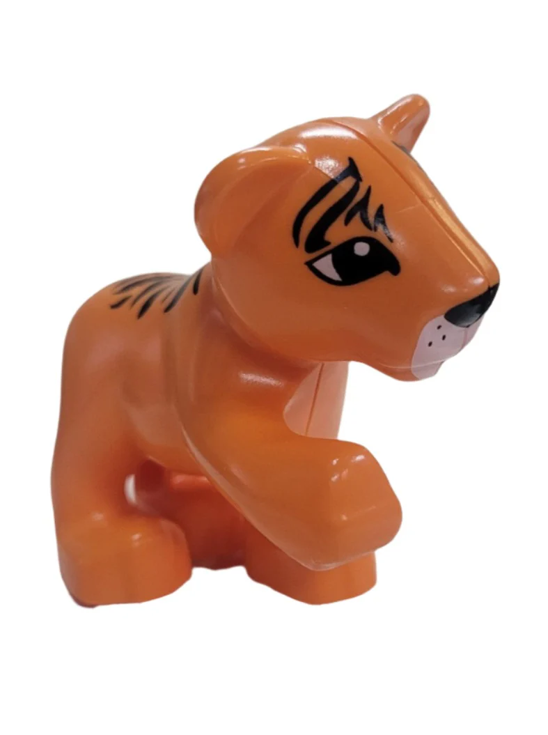Duplo Tiger Cub, Raised Paw, 54300cx4 - Image 2