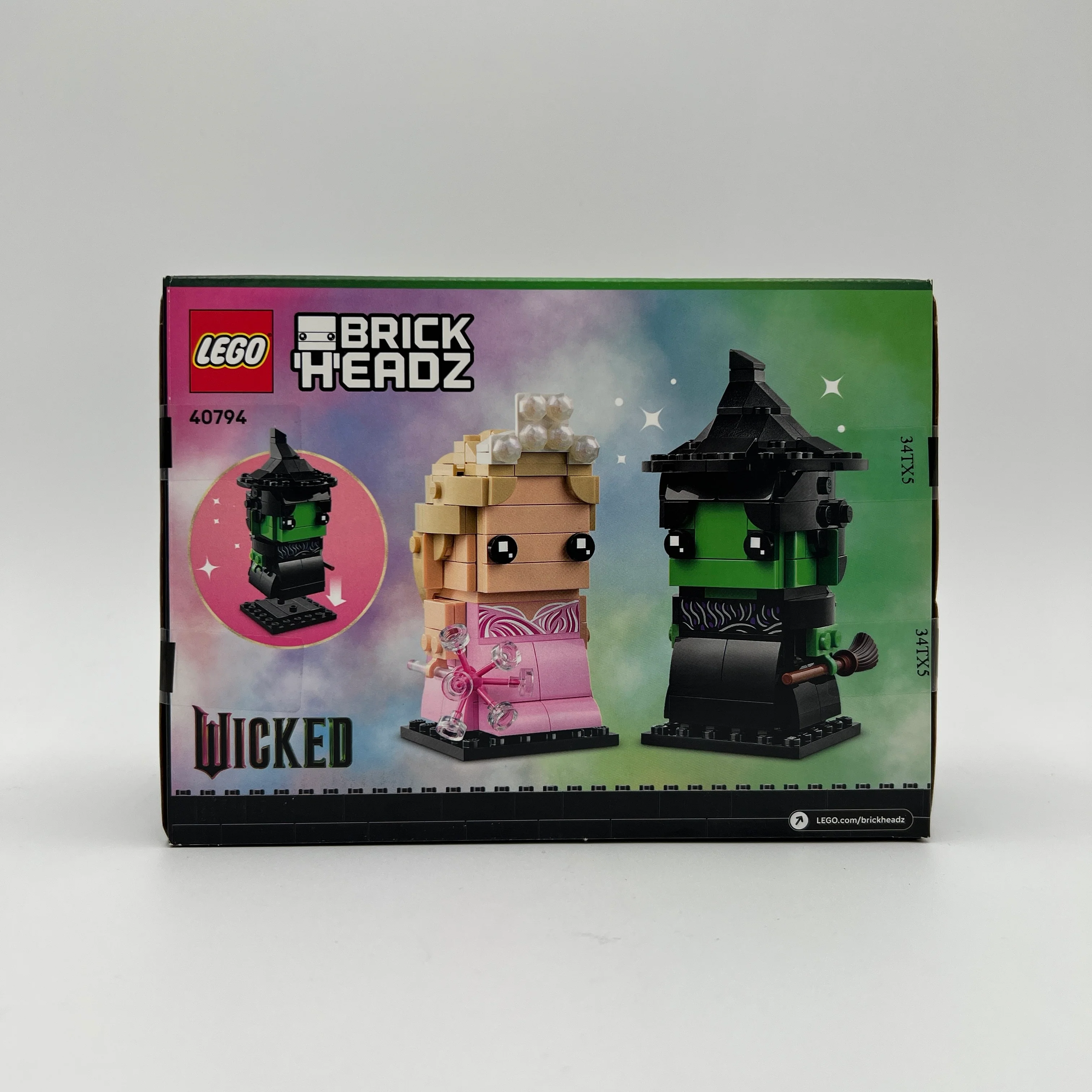 Elphaba & Glinda Figures, 40794 - LEGO® BrickHeadz Set - Image 2