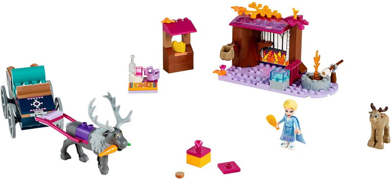 Elsa's Wagon Adventure, 41166 - Image 2