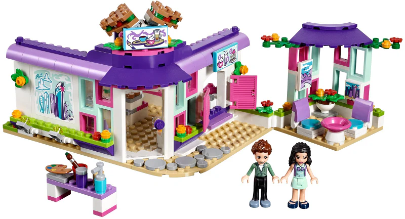 Emma's Art Café {Cafe}, 41336 - LEGO® Friends - Image 2