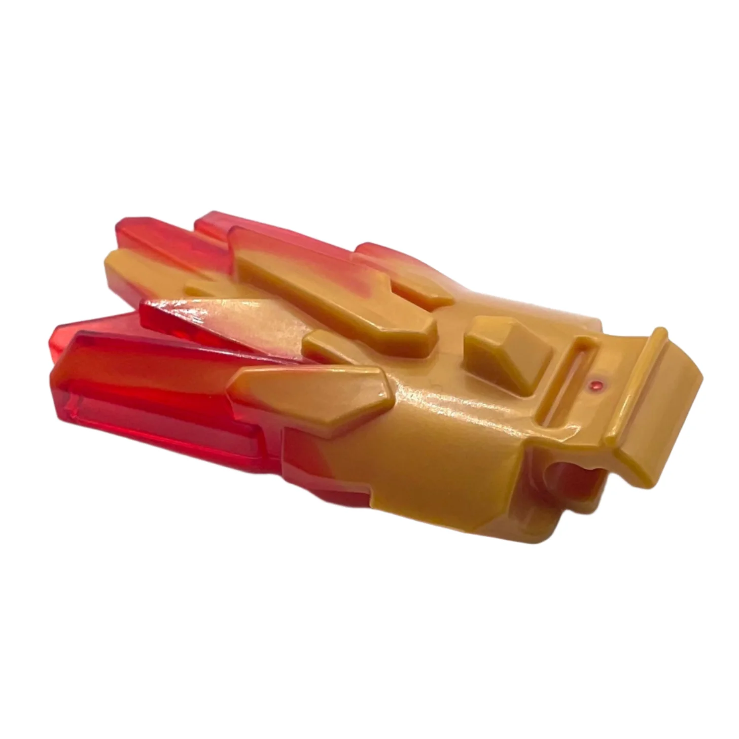 Energy Burst with Wide Clip with Marbled Trans-Red Pattern, Part# 66960pb02