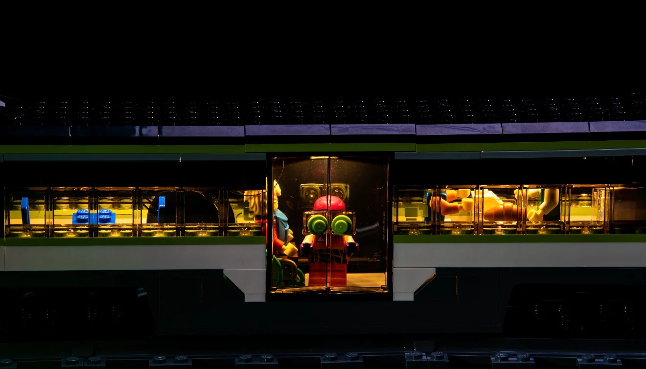 Express Passenger Train 60337 Custom Lighting Kit for LEGO® Set - Image 7