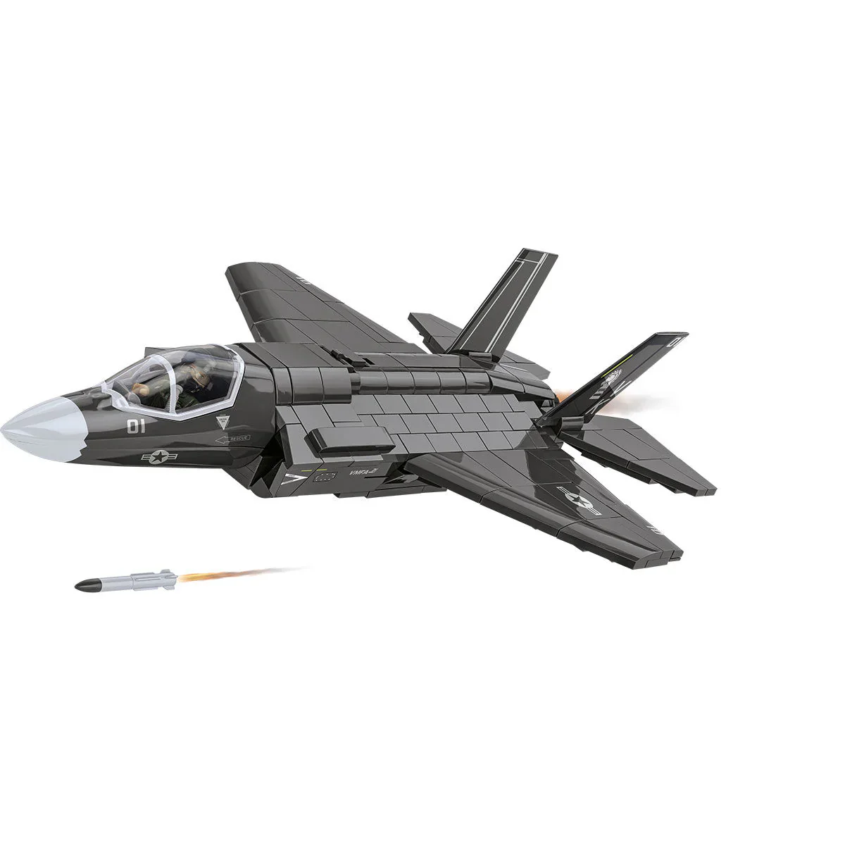 F-35B Marine Corps Lightning II Fighter Jet: COBI Set #5912 - Image 4