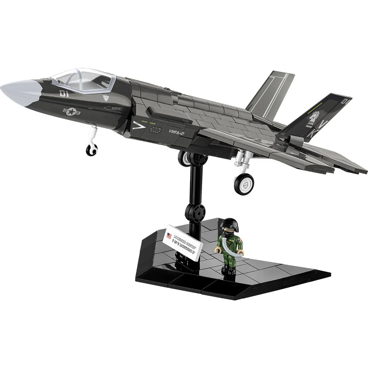F-35B Marine Corps Lightning II Fighter Jet: COBI Set #5912 - Image 5
