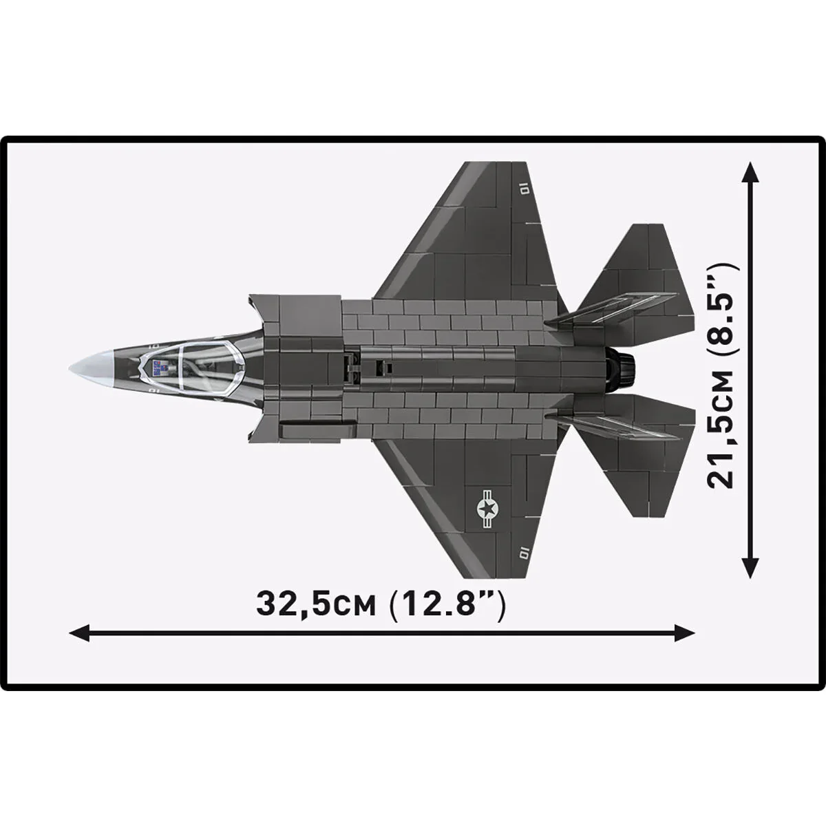 F-35B Marine Corps Lightning II Fighter Jet: COBI Set #5912 - Image 9