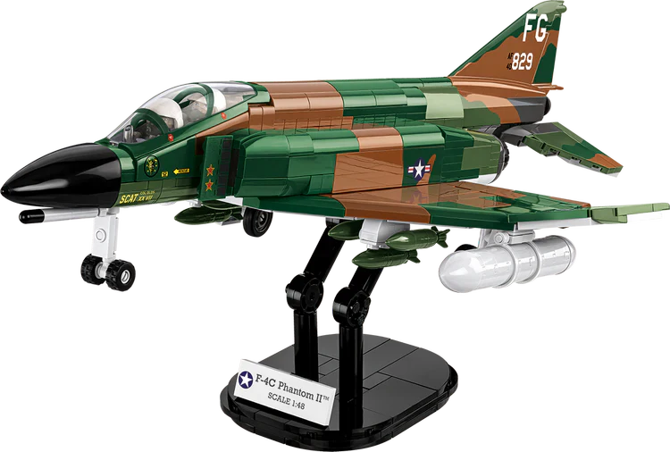 F-4C Phantom II Jet Fighter, Vietnam War: COBI Set #2427 - Image 4
