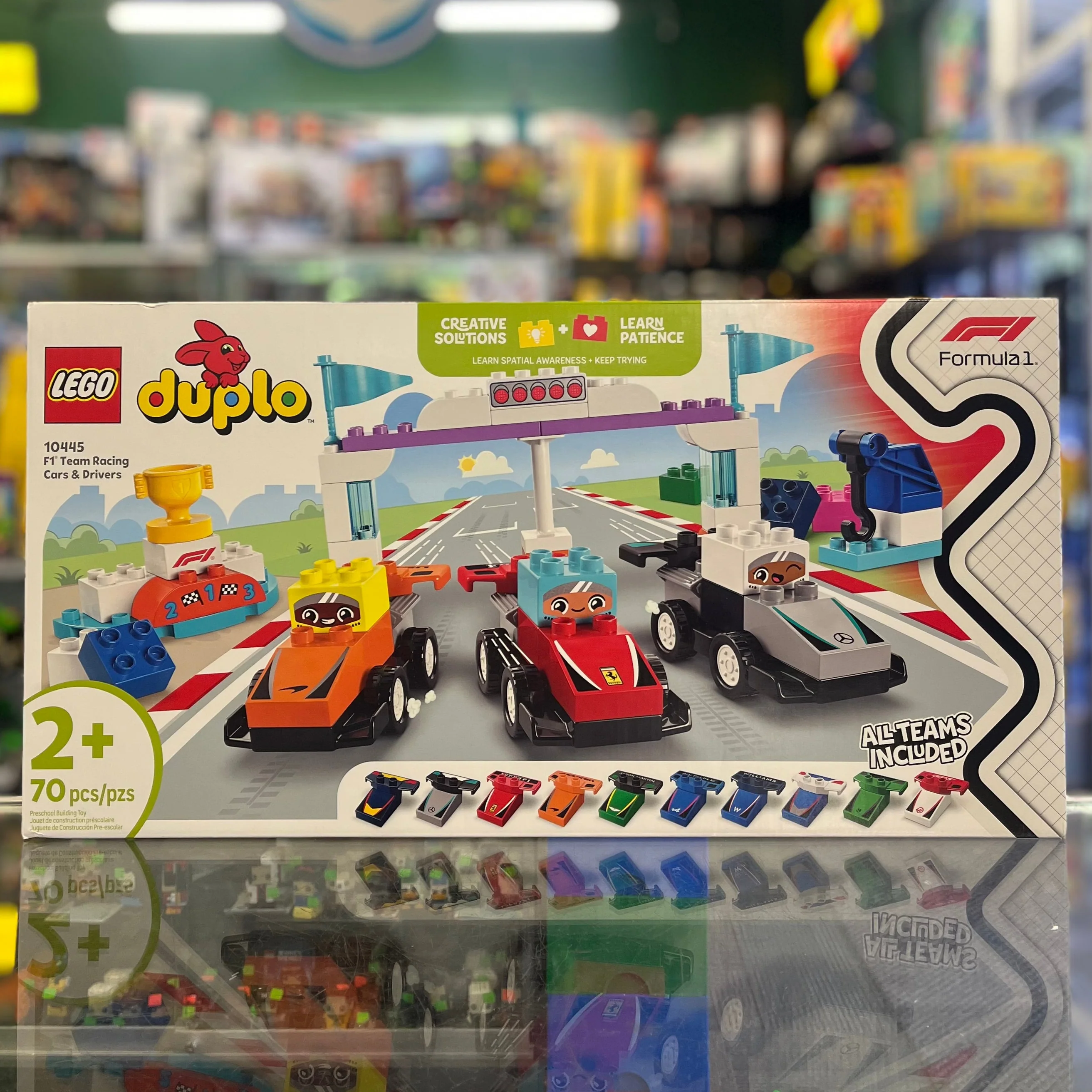 F1® Team Race Cars & Drivers, 10445 - LEGO® DUPLO
