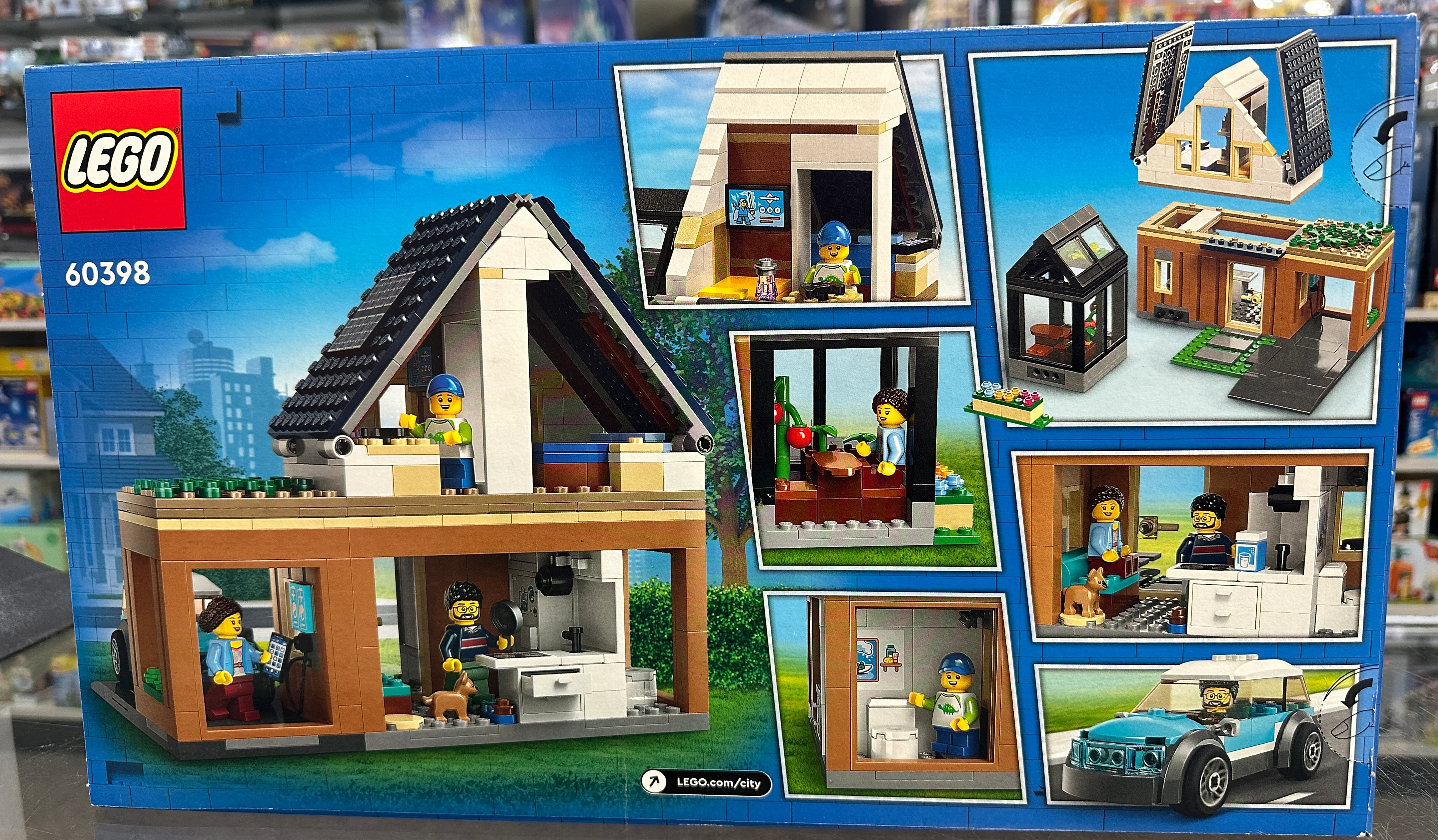 Family House and Electric Car - 60398 LEGO® City Set - Image 2